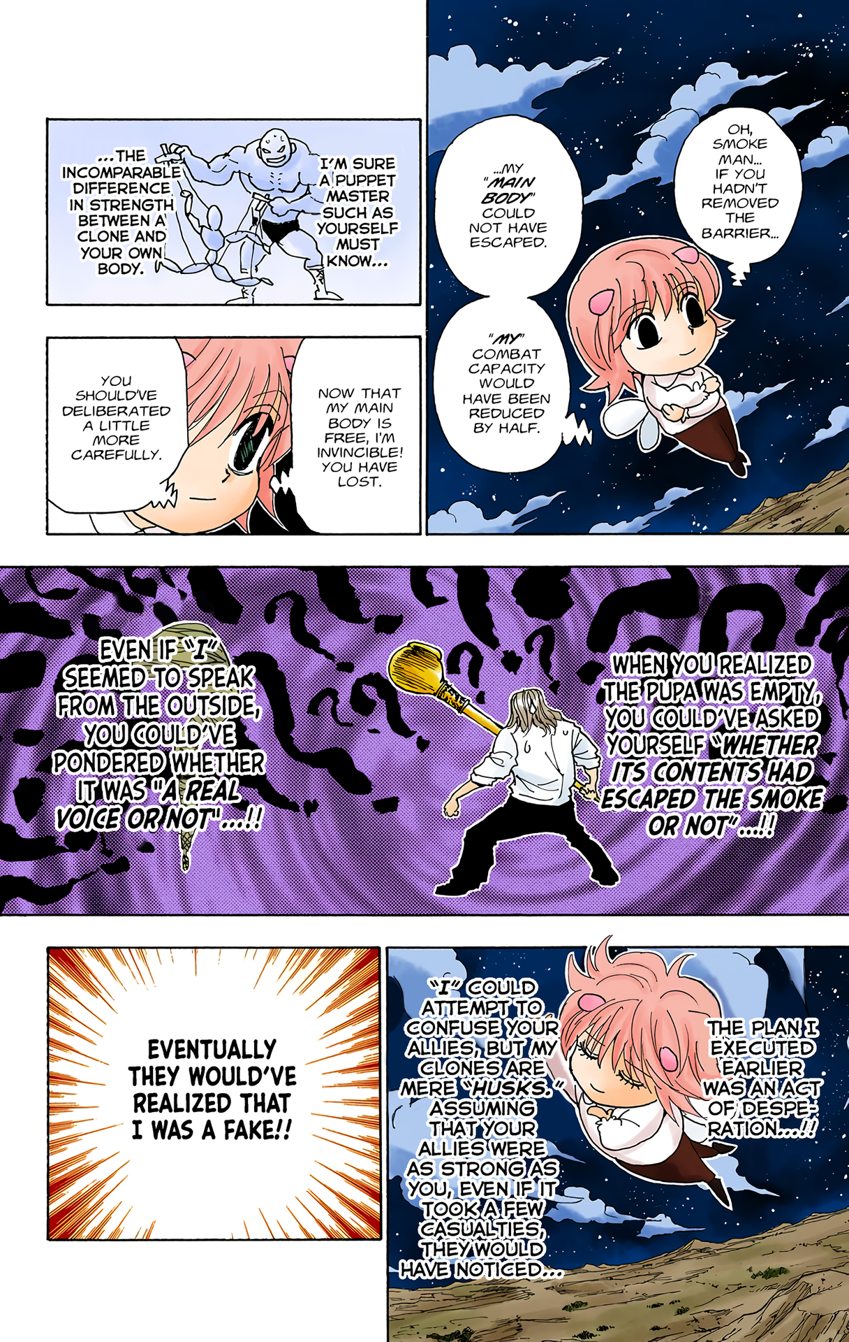 Halaman dari HUNTER x HUNTER (Official Colored) Chapter 286