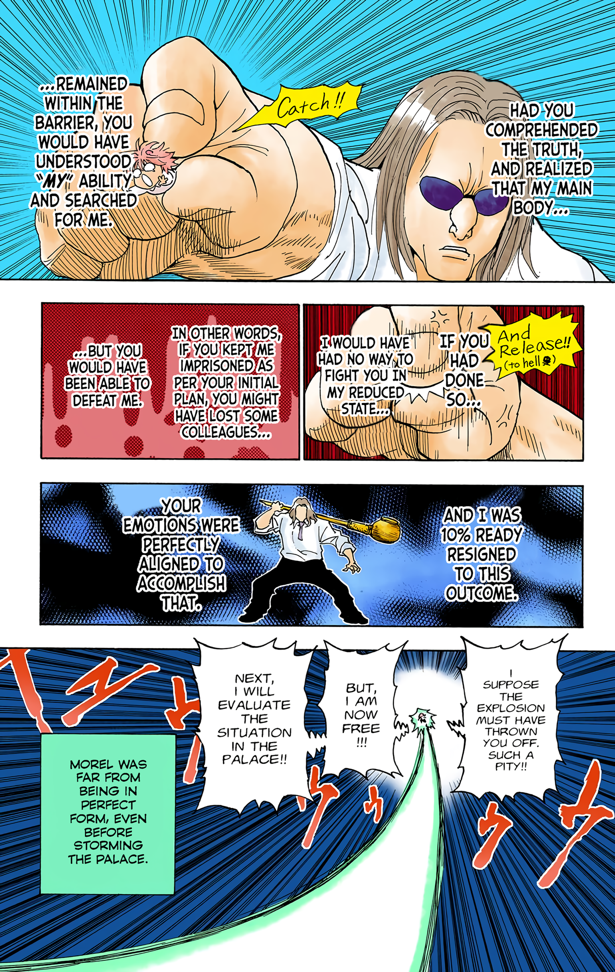 Halaman dari HUNTER x HUNTER (Official Colored) Chapter 286