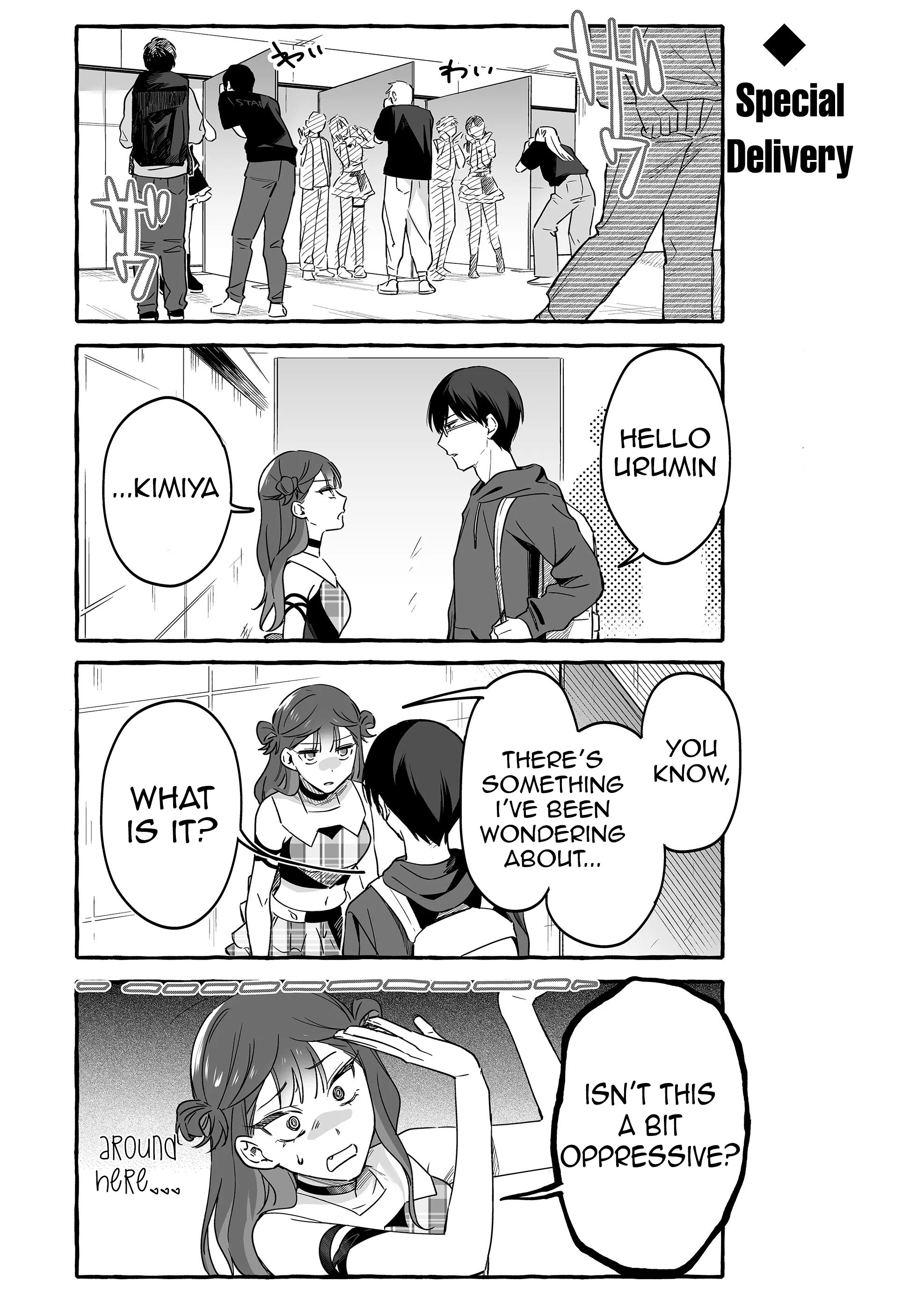Halaman dari Damedol to Sekai ni Hitori Dake no Fan Chapter 21
