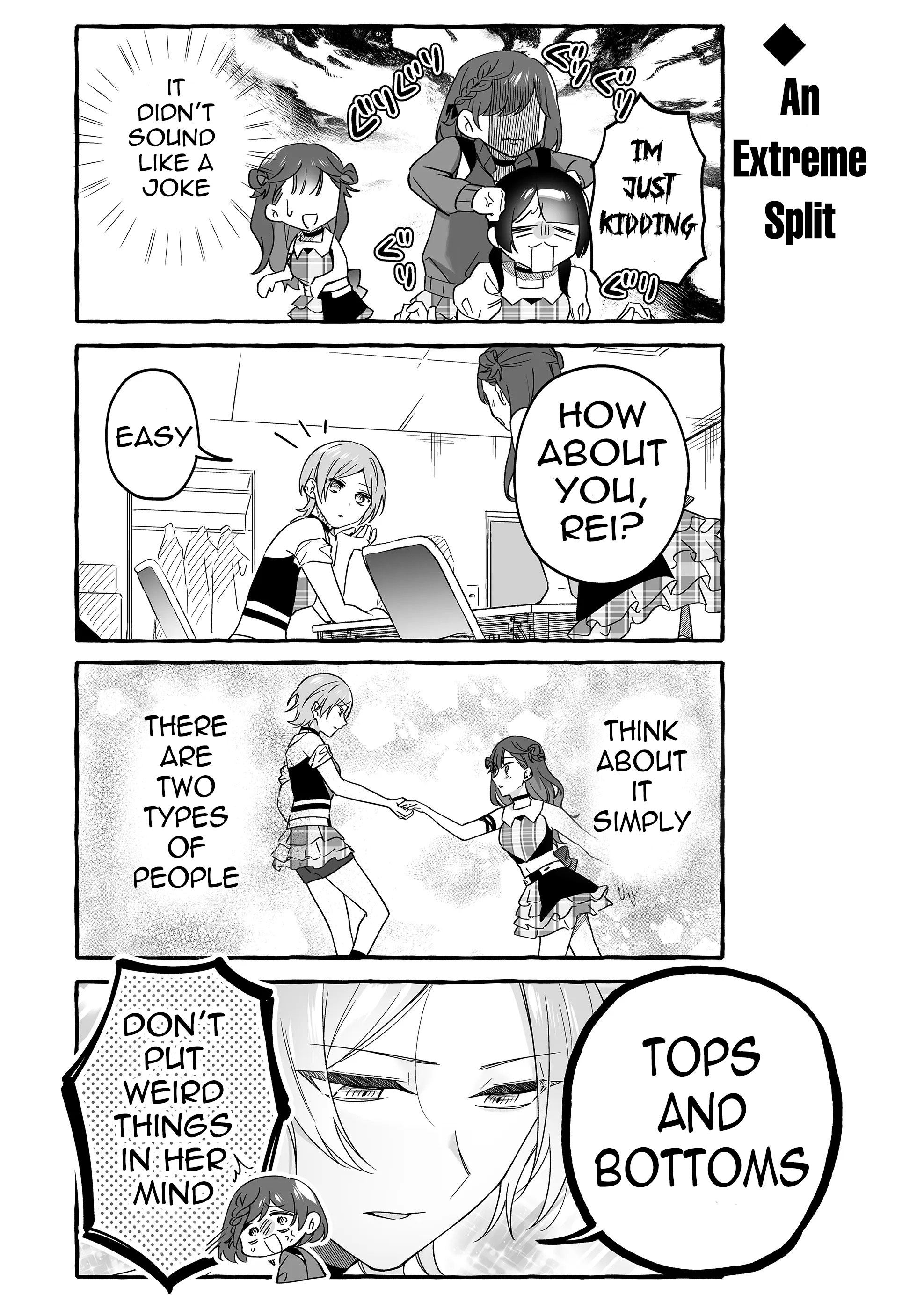 Halaman dari Damedol to Sekai ni Hitori Dake no Fan Chapter 21
