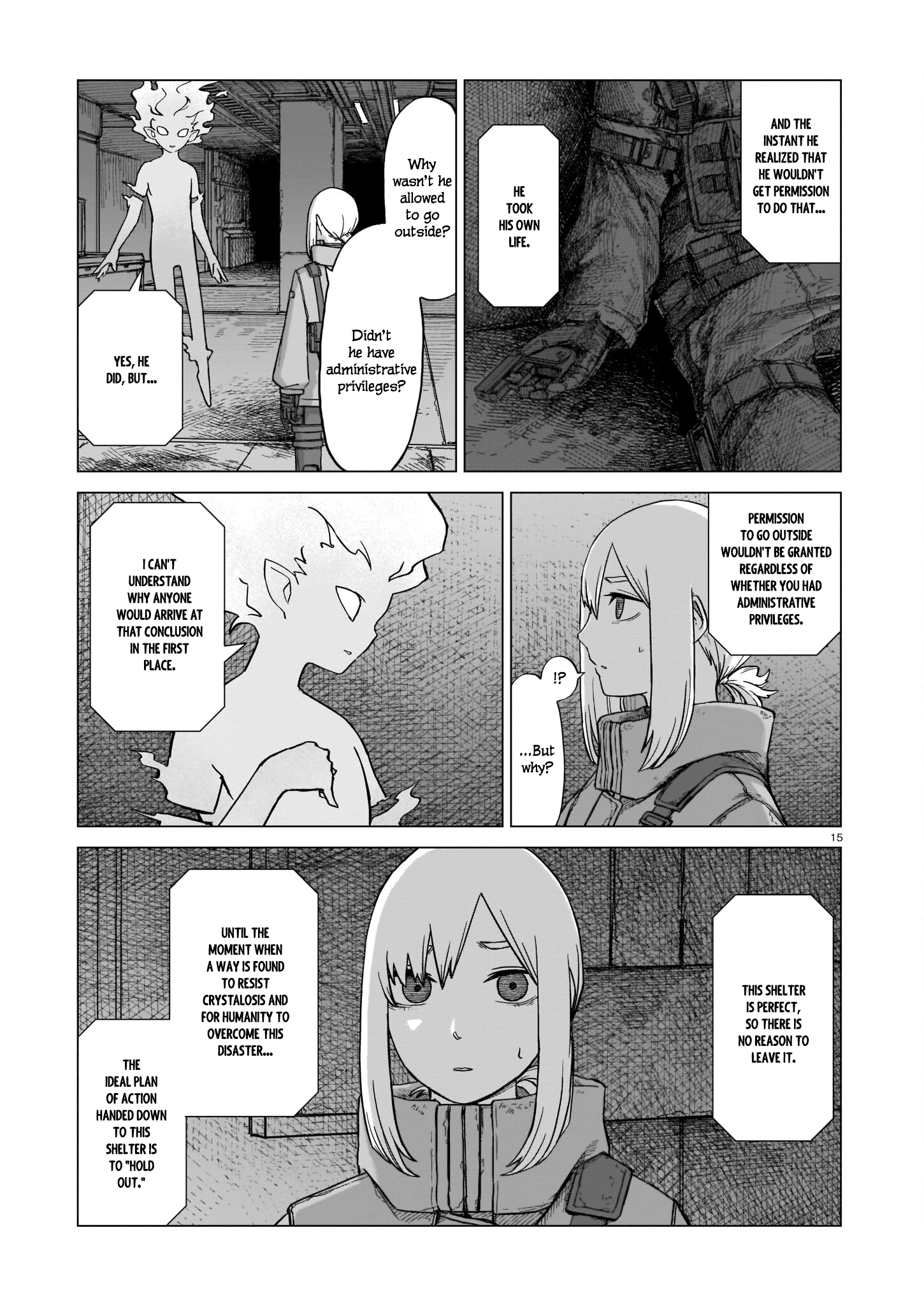Halaman dari The Color of the End: Mission in the Apocalypse Chapter 6