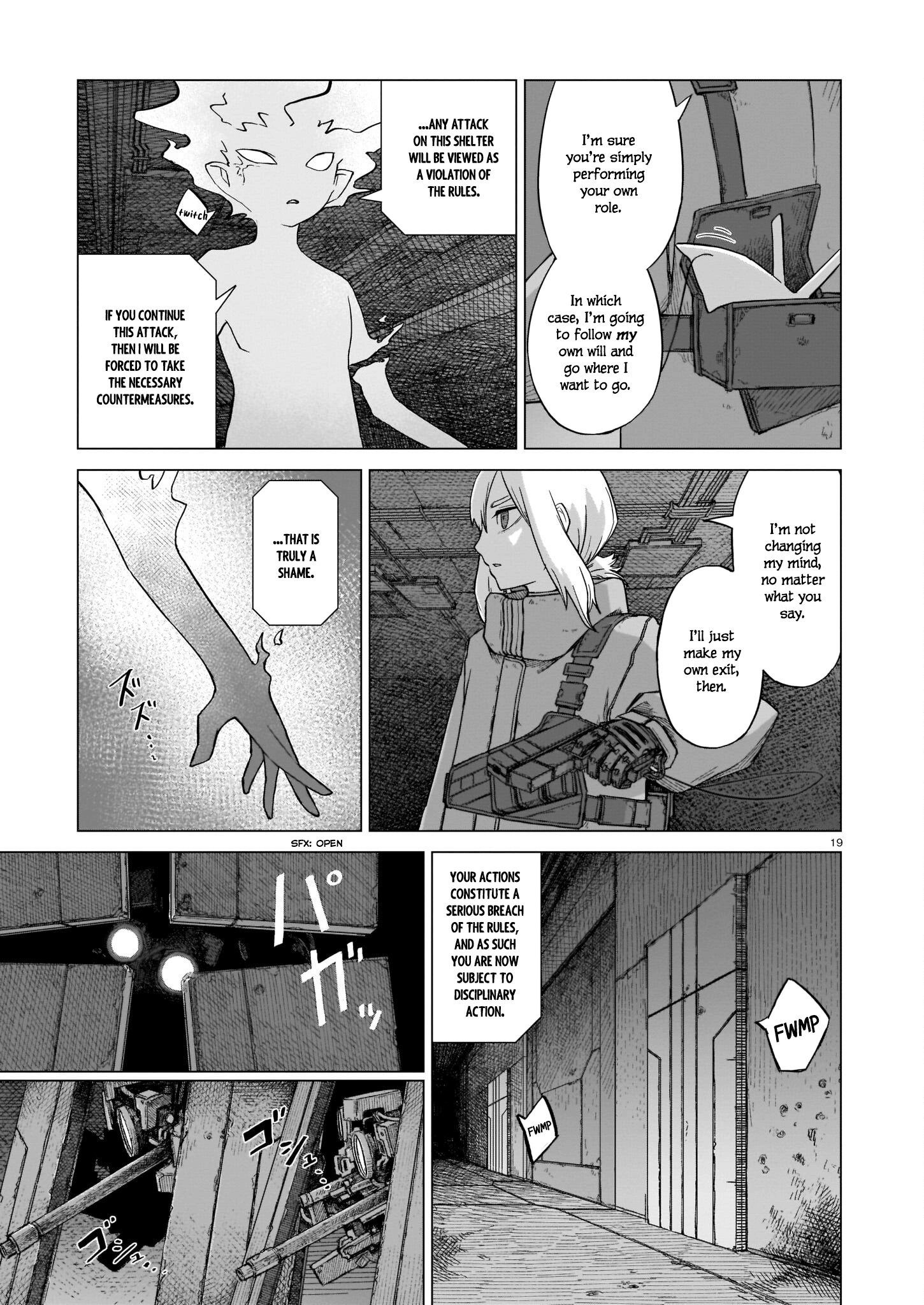 Halaman dari The Color of the End: Mission in the Apocalypse Chapter 6