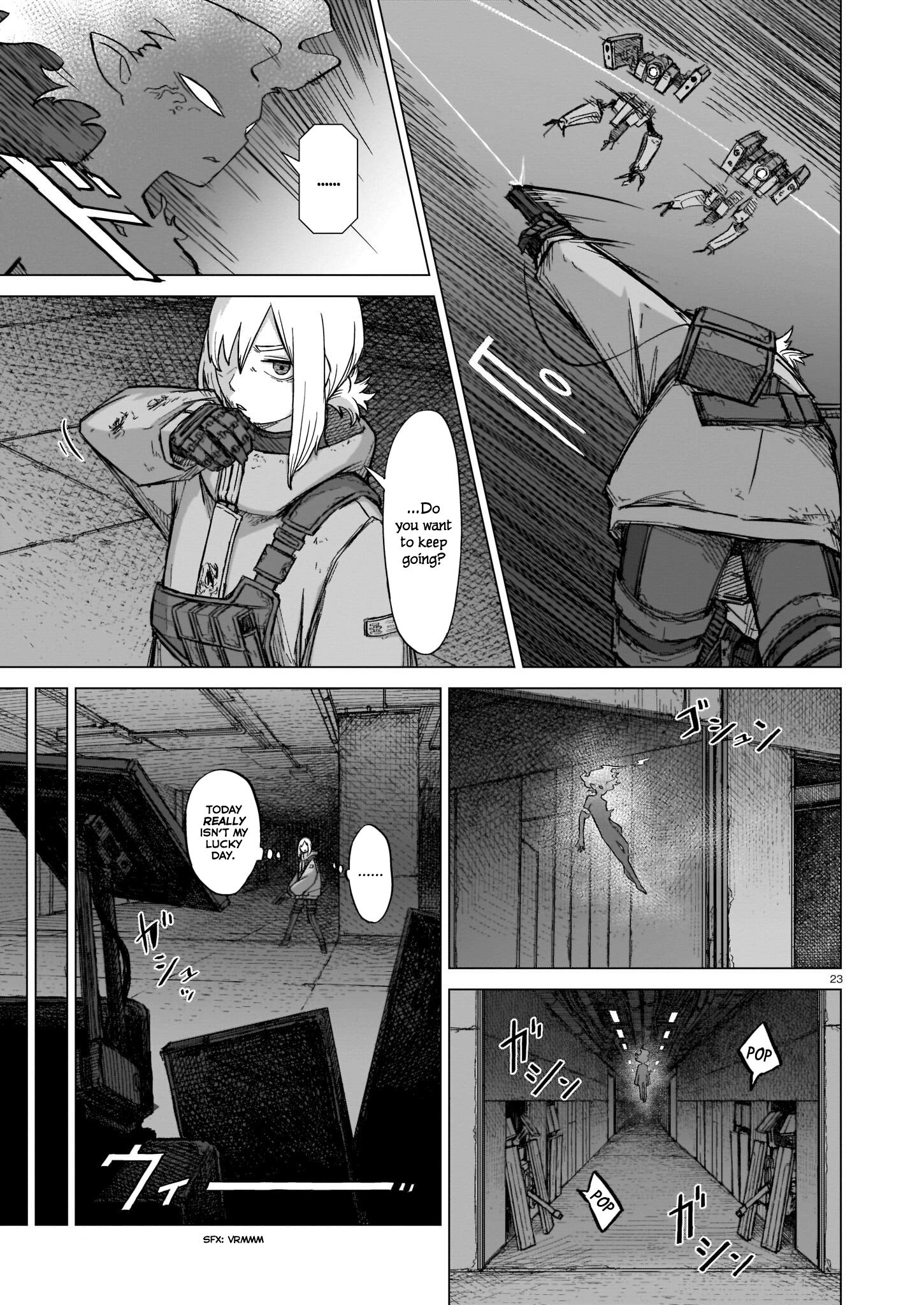 Halaman dari The Color of the End: Mission in the Apocalypse Chapter 6