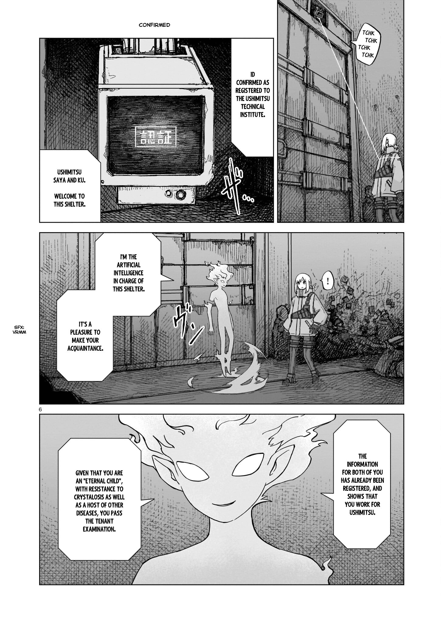 Halaman dari The Color of the End: Mission in the Apocalypse Chapter 6