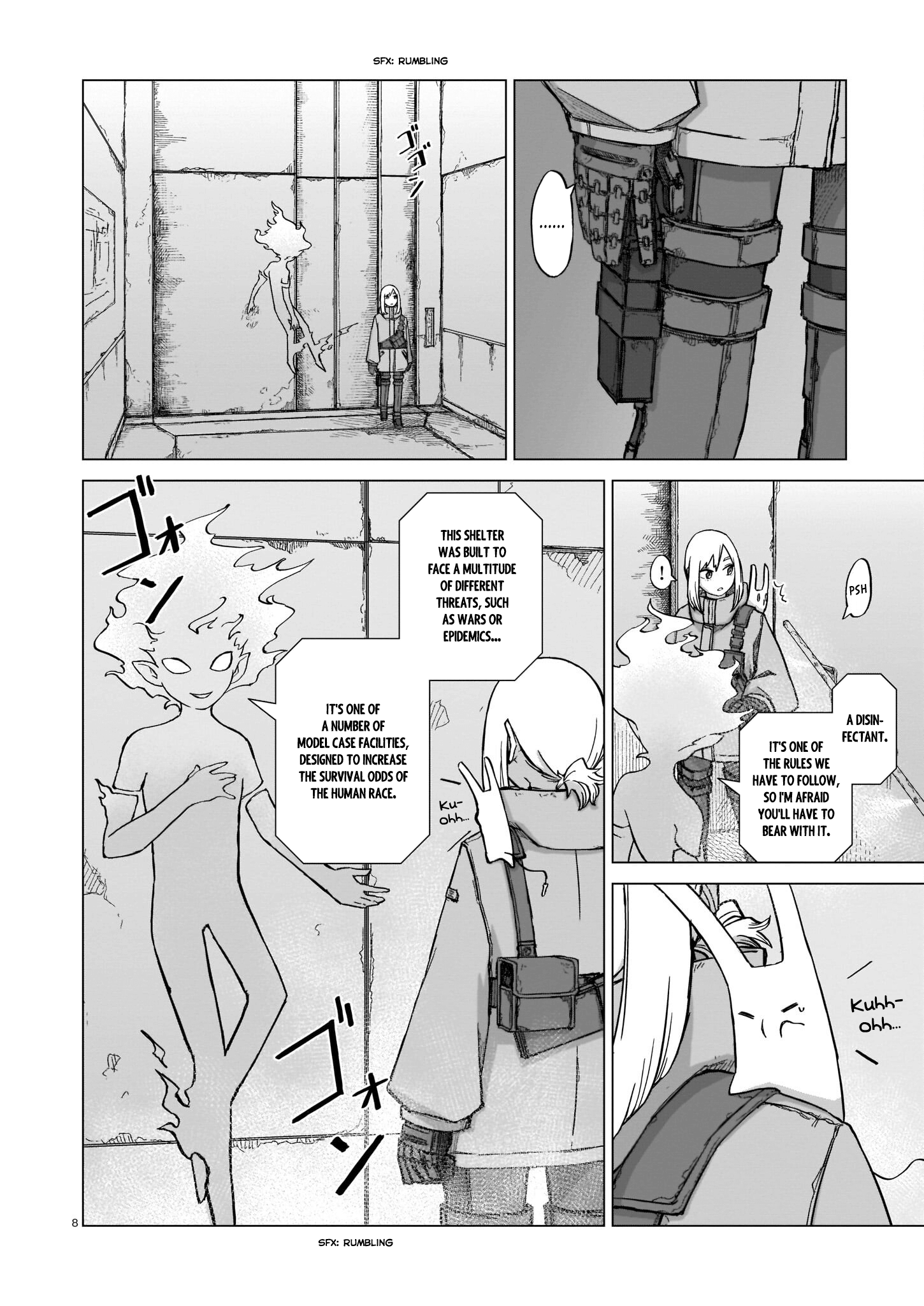 Halaman dari The Color of the End: Mission in the Apocalypse Chapter 6