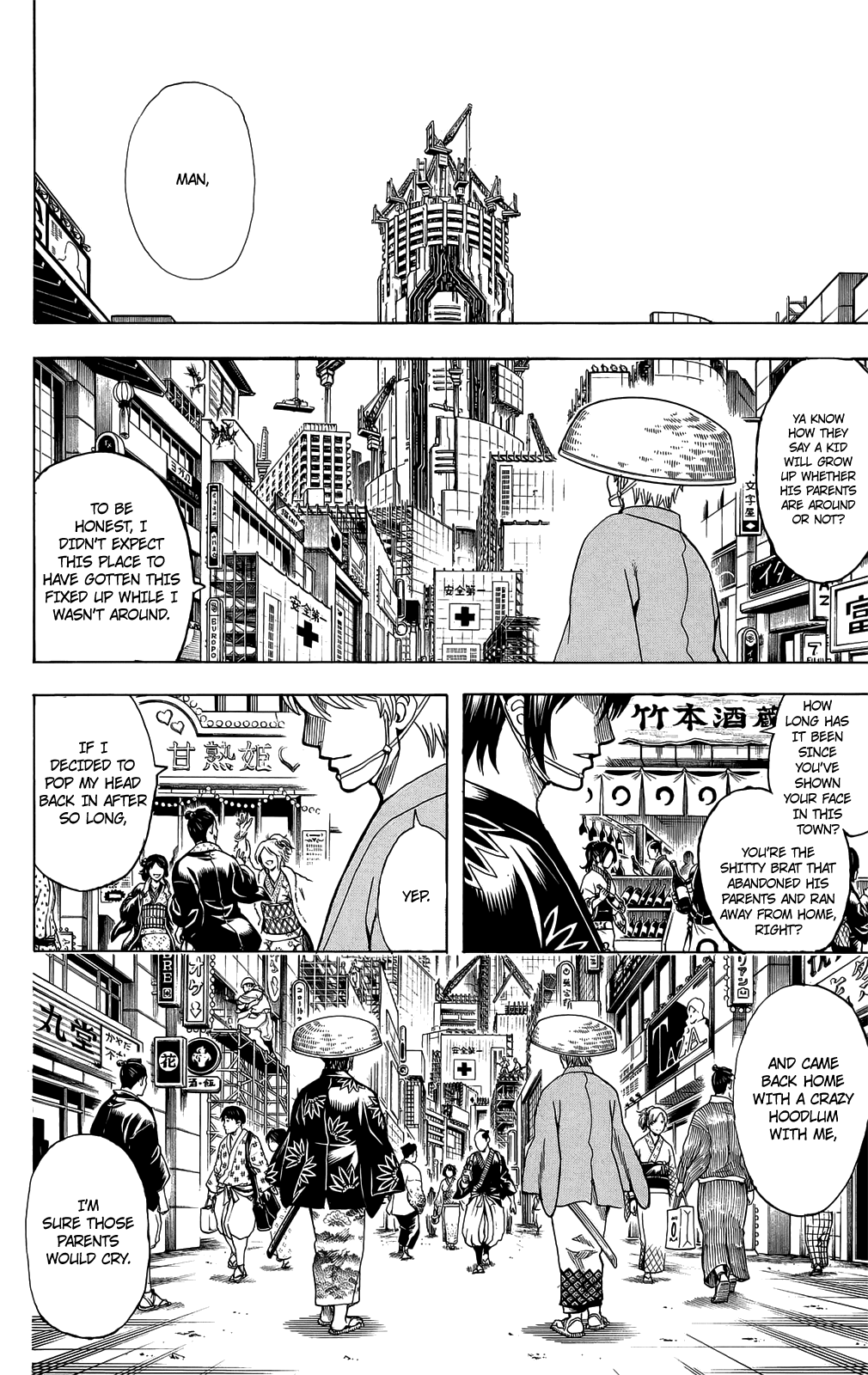 Halaman dari Gintama Chapter 683