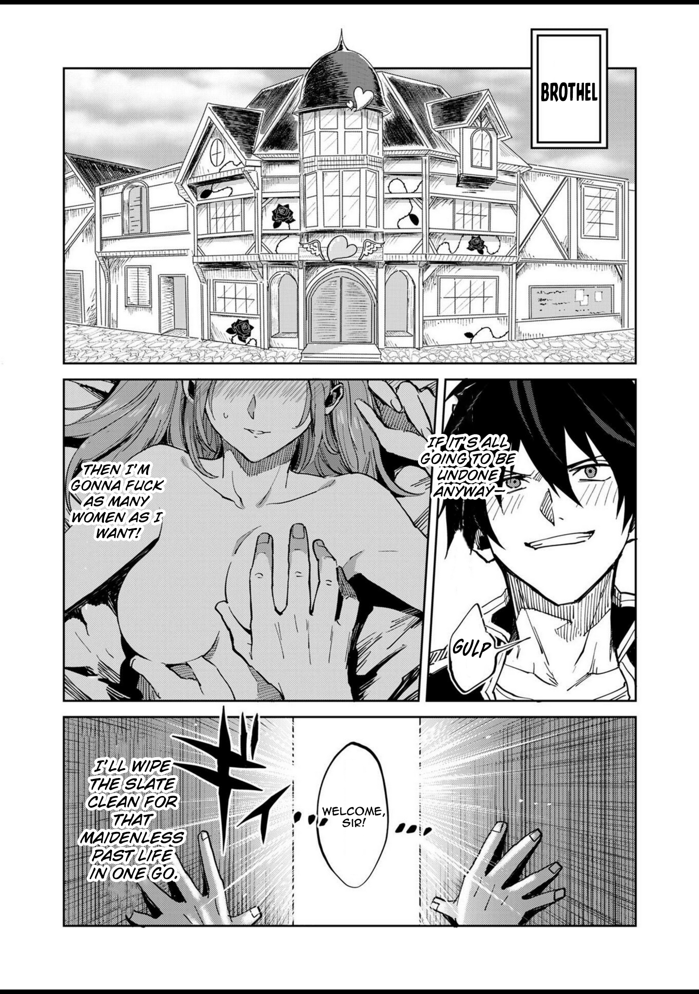 Isekai Harem Loop: Kurikaesareru 1-nichi kara Dasshutsu Suru Tame ni Dakimakurimasu Chapter 2 Page 9