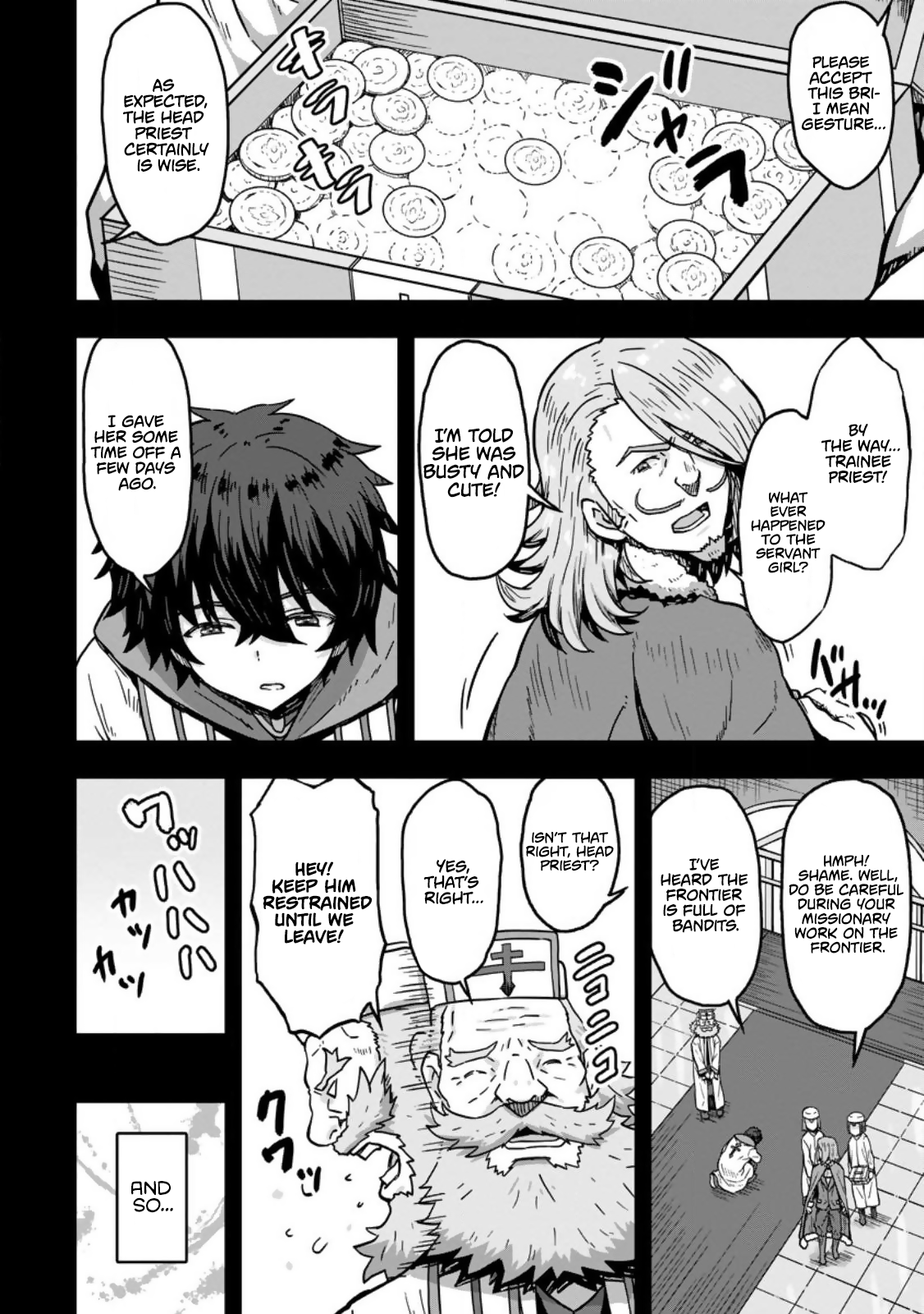 Halaman dari Isekai Saikyou no Yome desu ga, Yoru no Tatakai wa Ore no Hou ga Tsuyoi You desu: Chiryaku o Ikashite Nariagaru Harem Senki Chapter 1