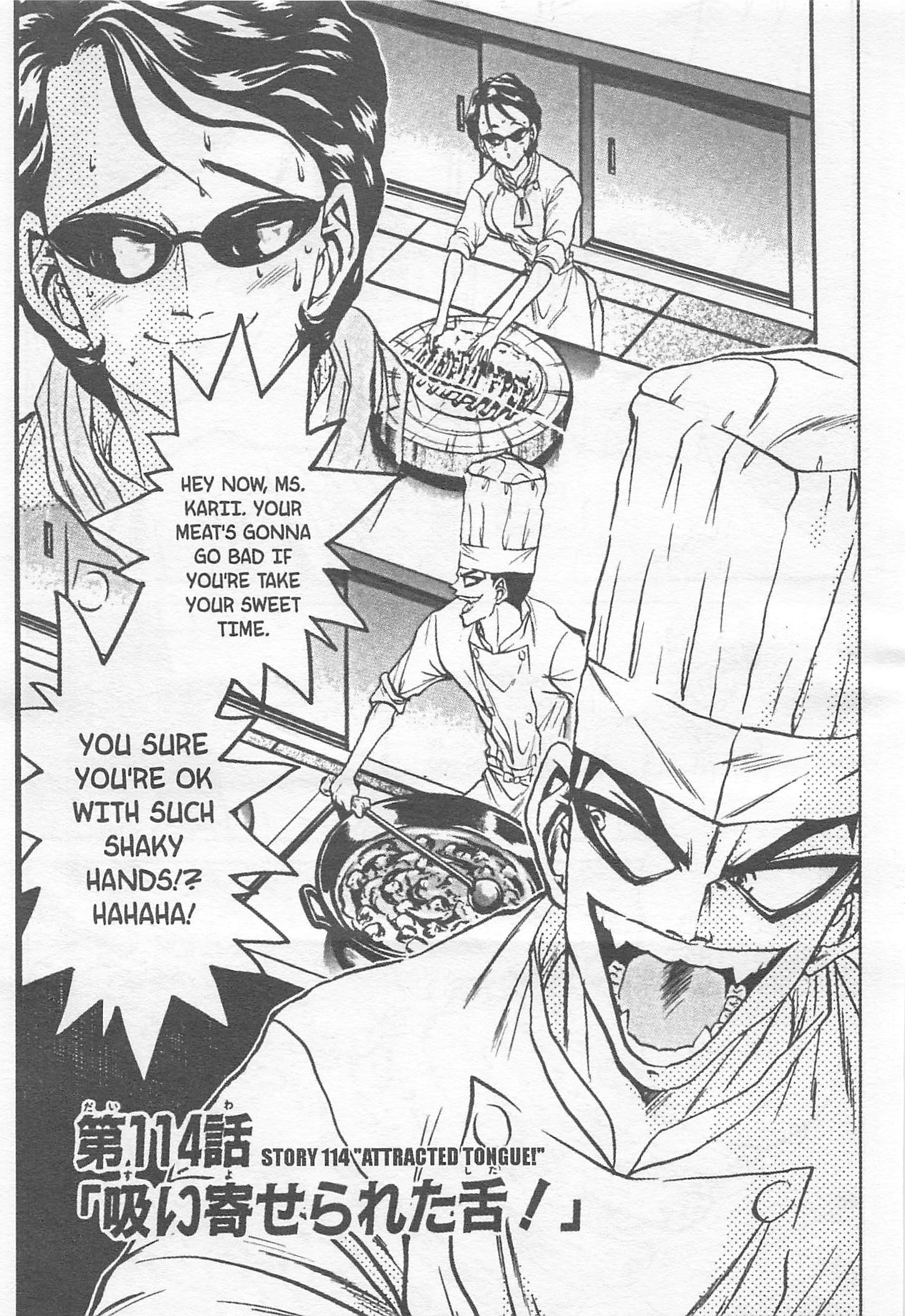 Halaman dari Iron Wok Jan! Chapter 114
