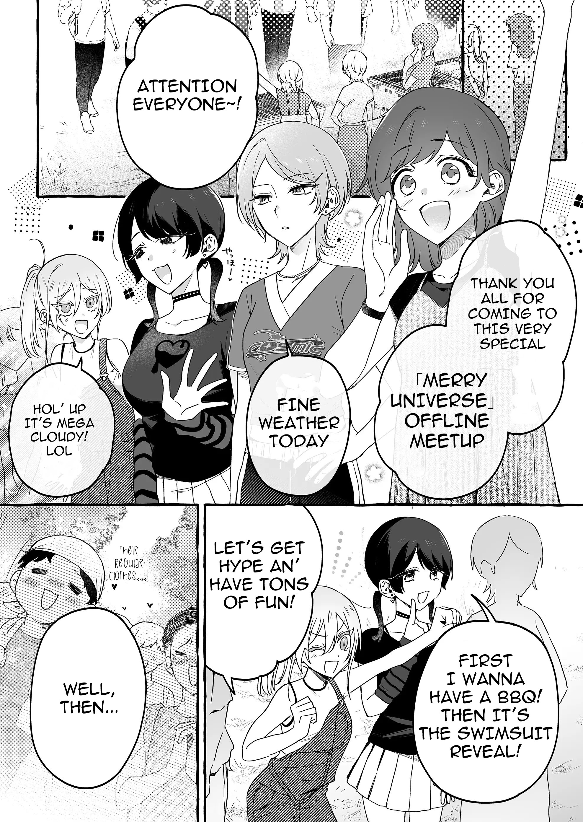Halaman dari Damedol to Sekai ni Hitori Dake no Fan Chapter 33