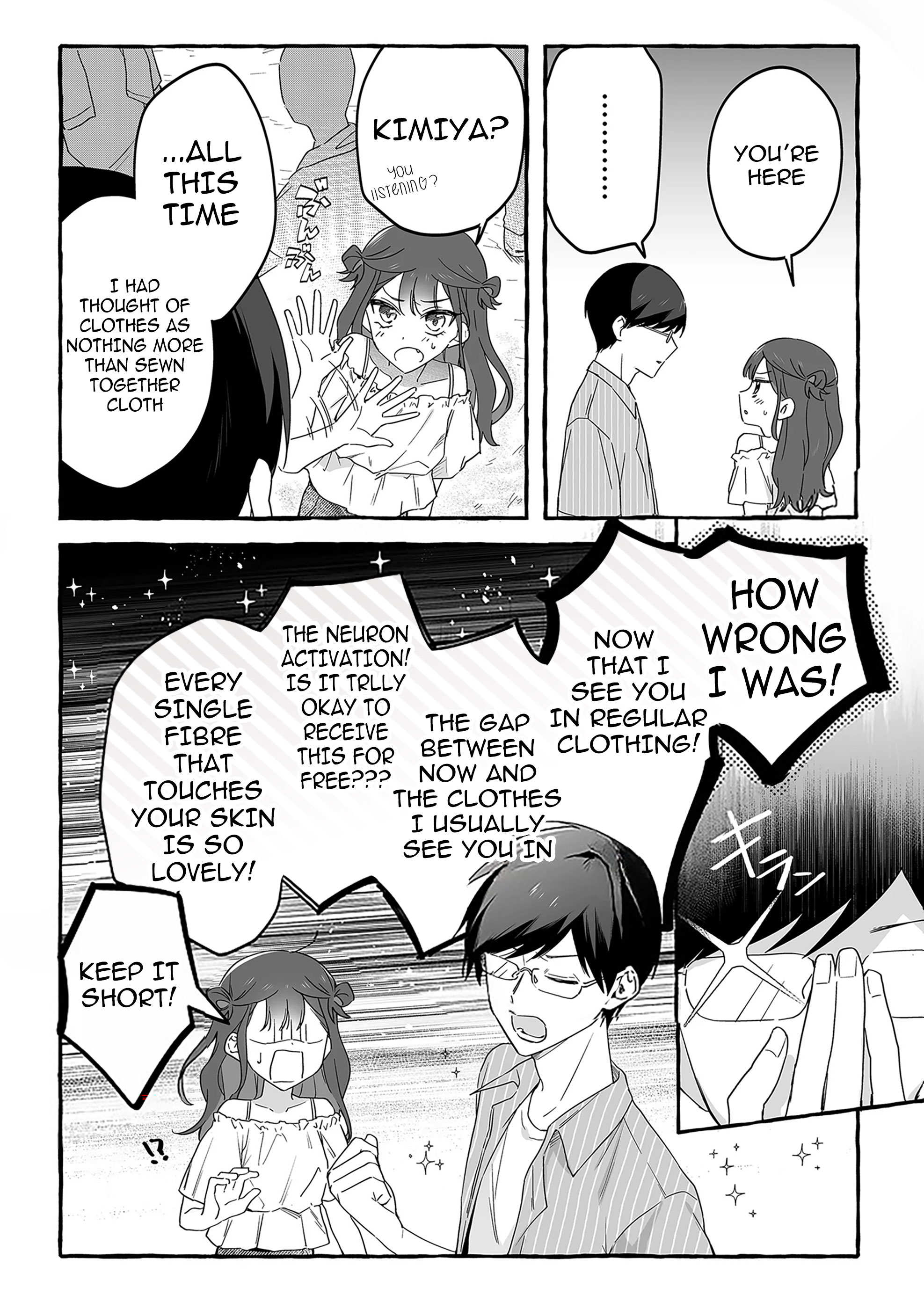 Halaman dari Damedol to Sekai ni Hitori Dake no Fan Chapter 33