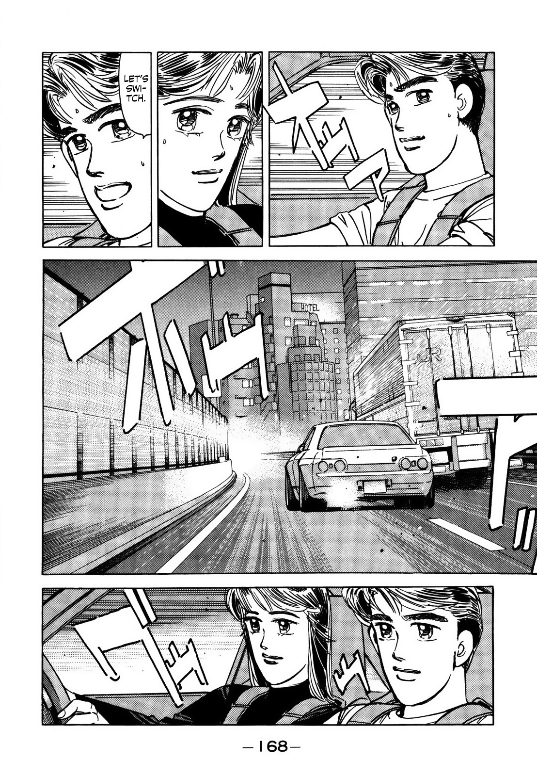 Halaman dari Wangan Midnight Chapter 128