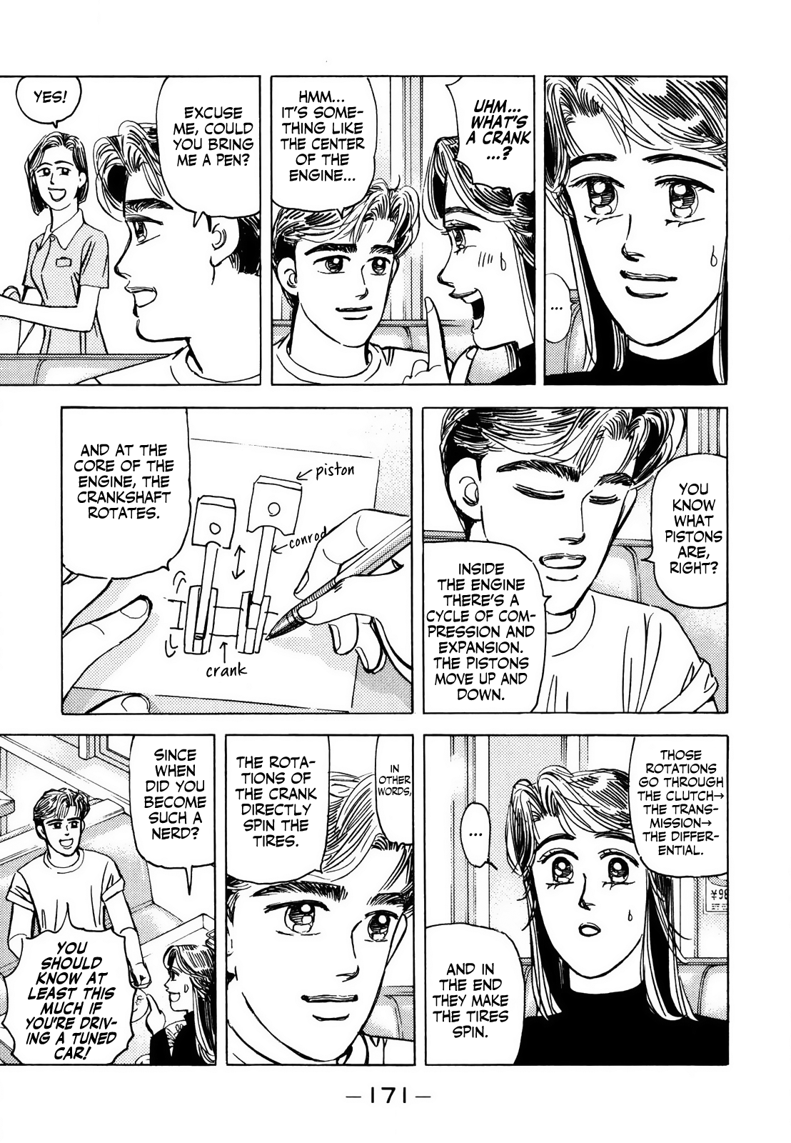 Halaman dari Wangan Midnight Chapter 128