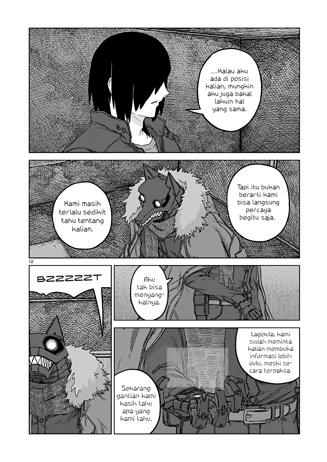 Usuzumi no Hate Chapter 37 - halaman 13