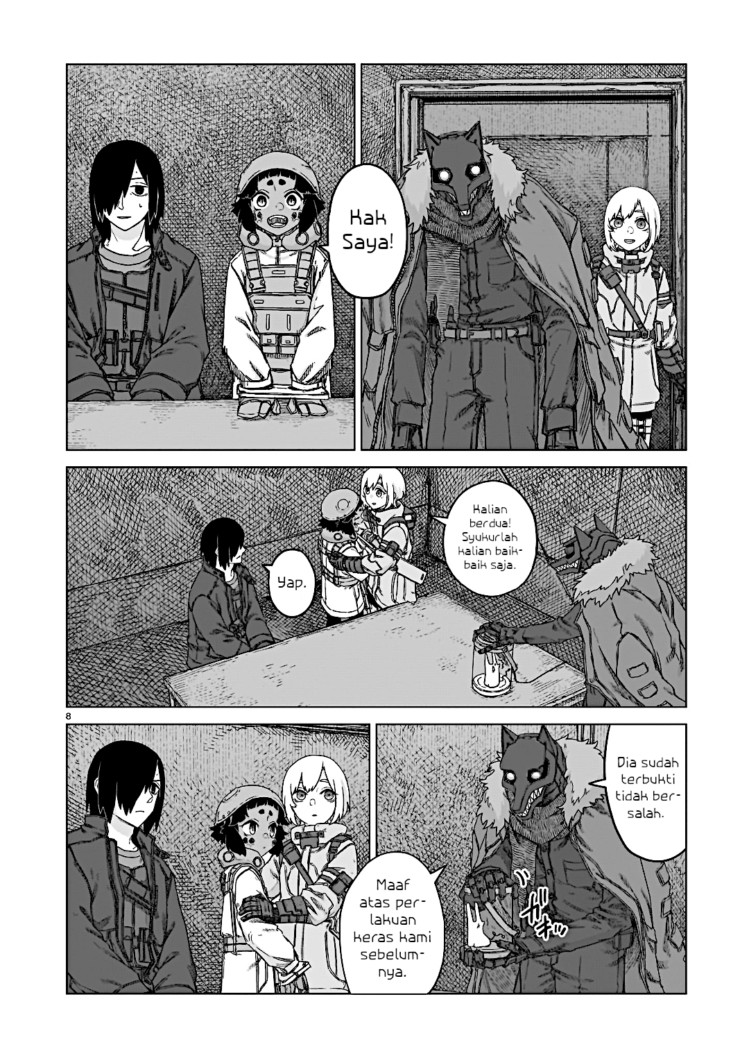 Usuzumi no Hate Chapter 37 - halaman 9