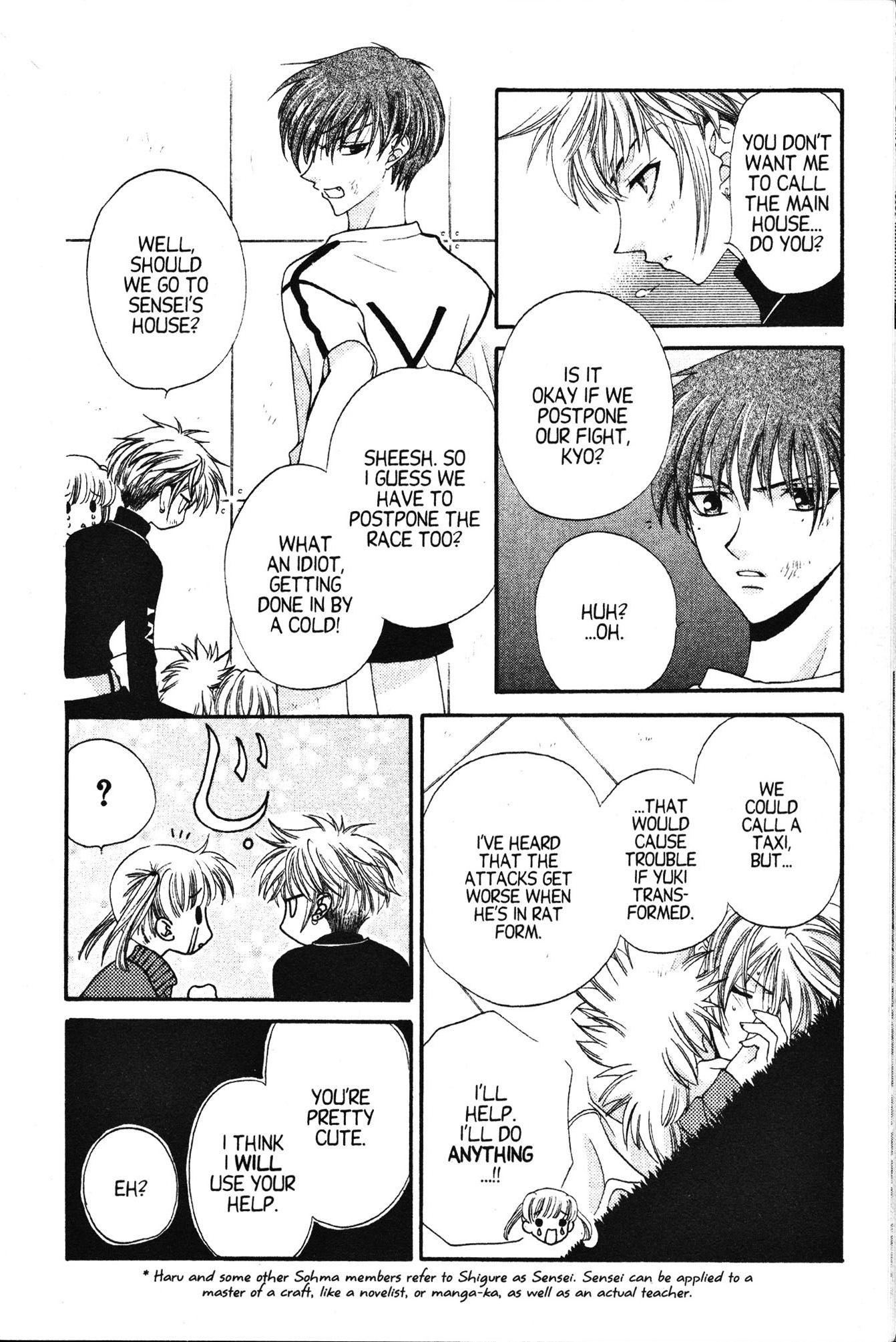 Halaman dari Fruits Basket Chapter 14