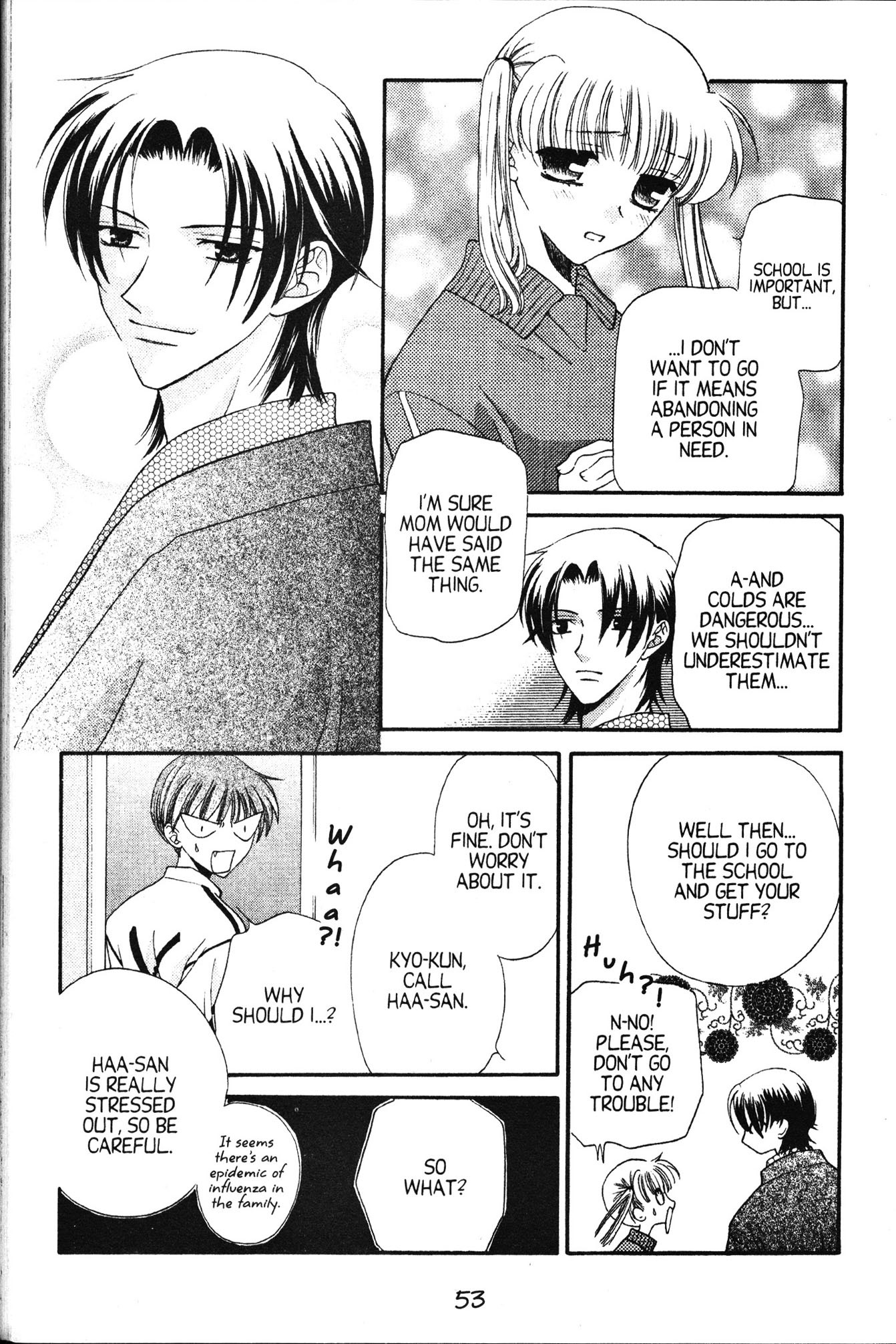 Halaman dari Fruits Basket Chapter 14