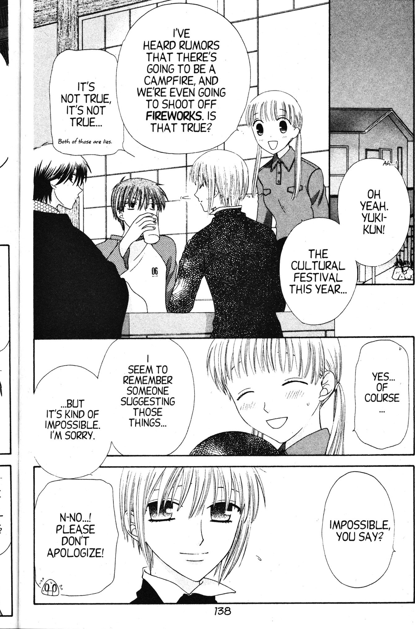 Halaman dari Fruits Basket Chapter 82