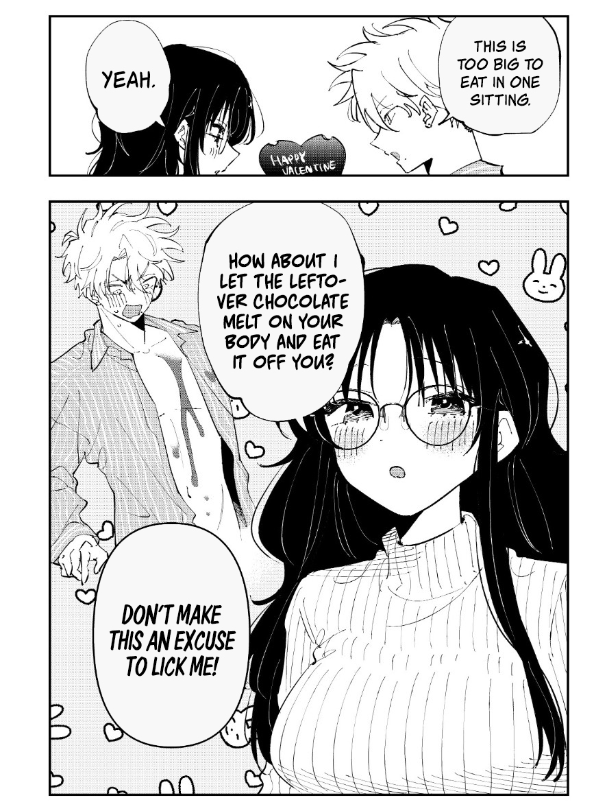 Halaman dari Tonari no Seki no Yatsu ga Souiu Me de Mitekuru Chapter 41.1