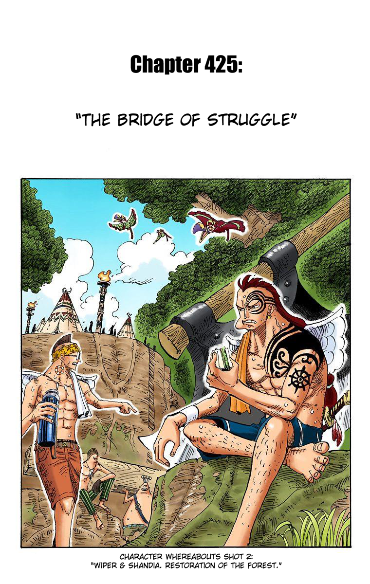 Halaman dari One Piece (Official Colored) Chapter 425