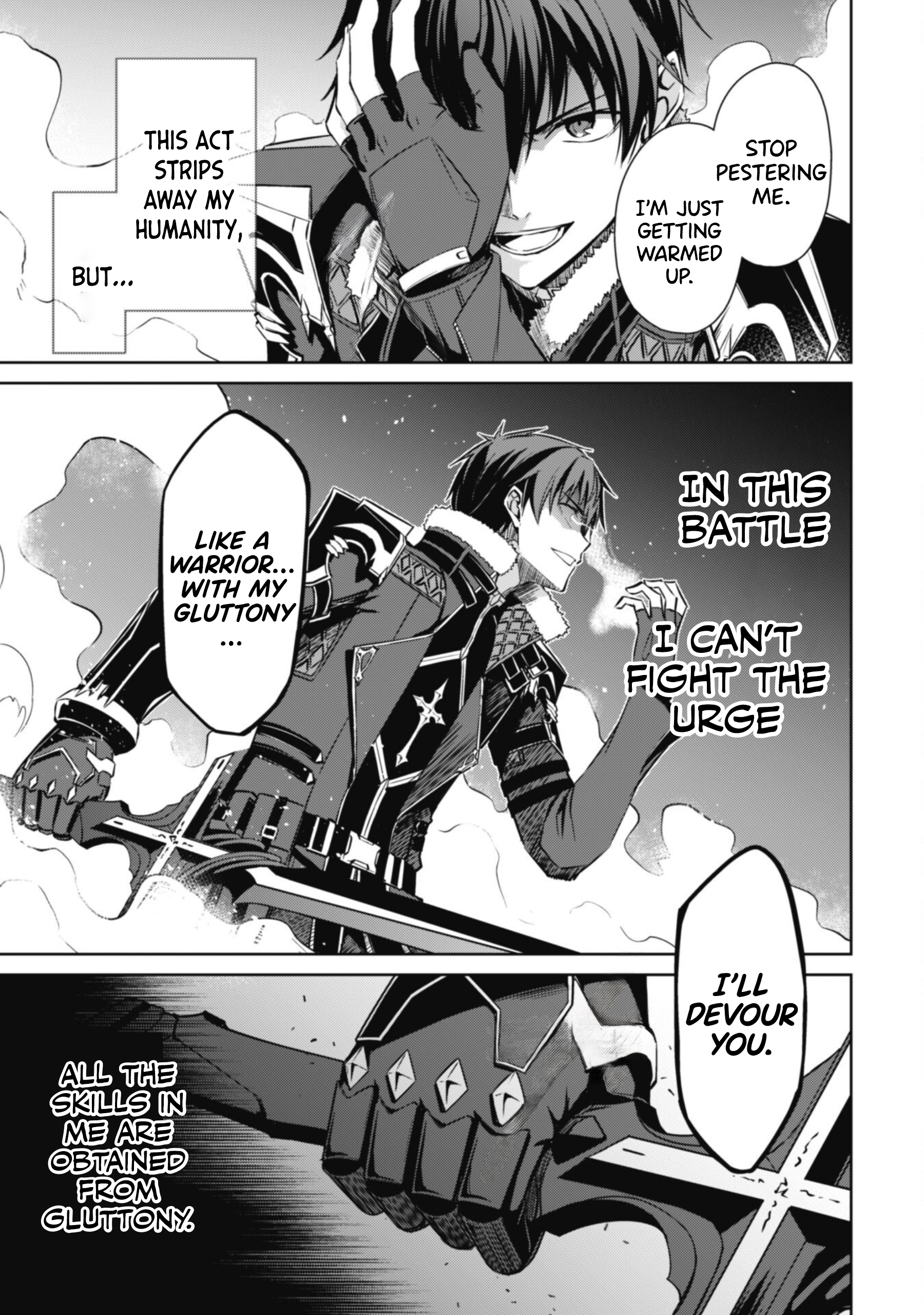 Halaman dari Boushoku no Berserk ~Ore dake Level to Iu Gainen wo Toppa suru~ Chapter 60