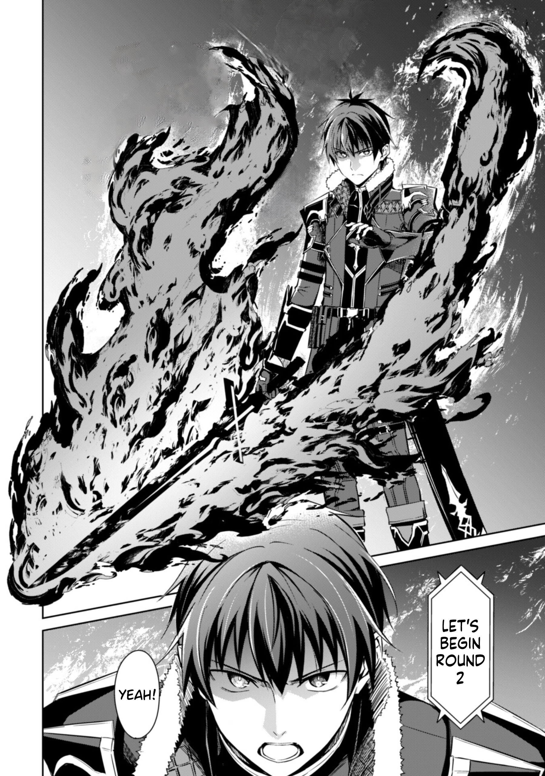 Halaman dari Boushoku no Berserk ~Ore dake Level to Iu Gainen wo Toppa suru~ Chapter 60