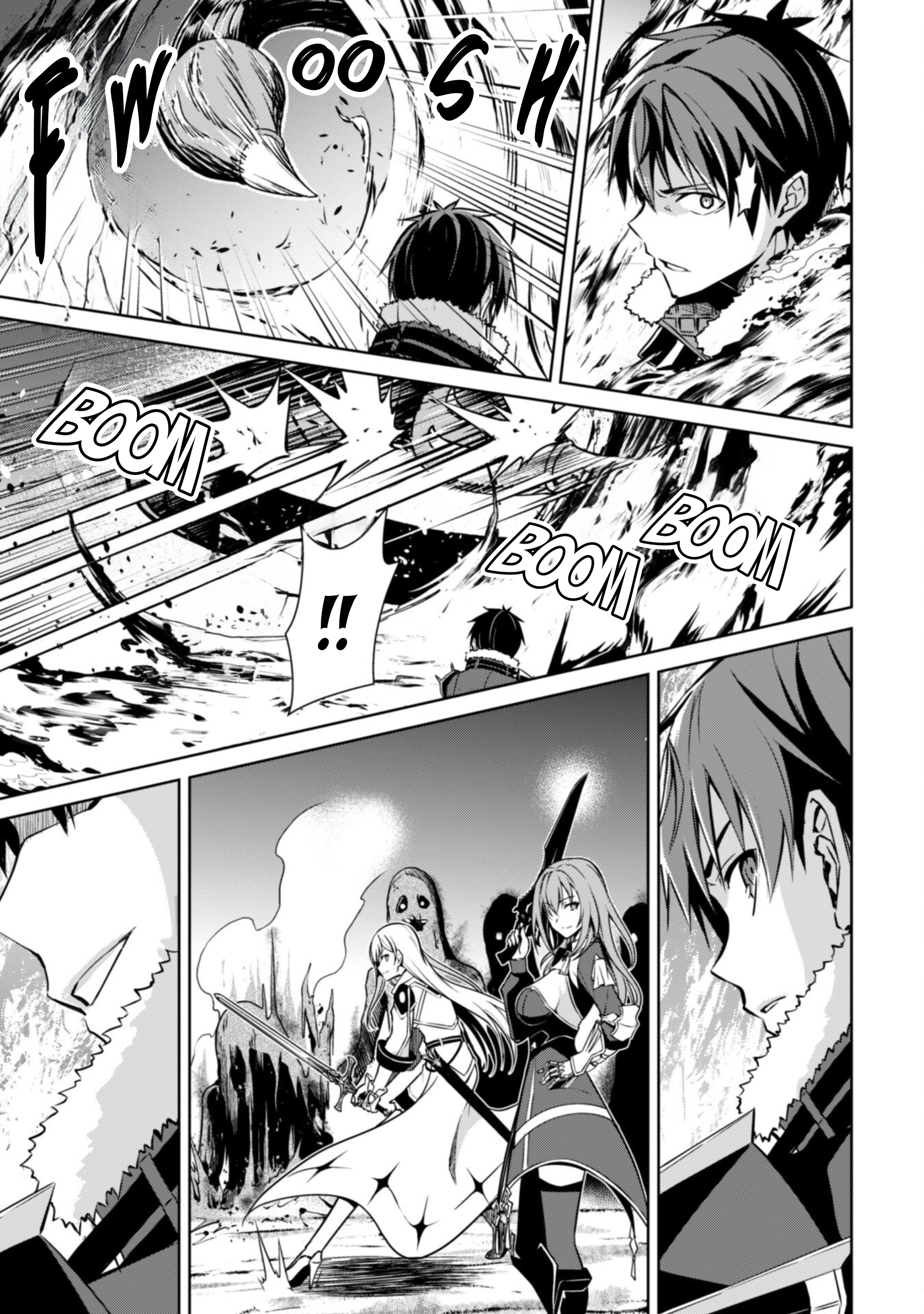 Halaman dari Boushoku no Berserk ~Ore dake Level to Iu Gainen wo Toppa suru~ Chapter 60