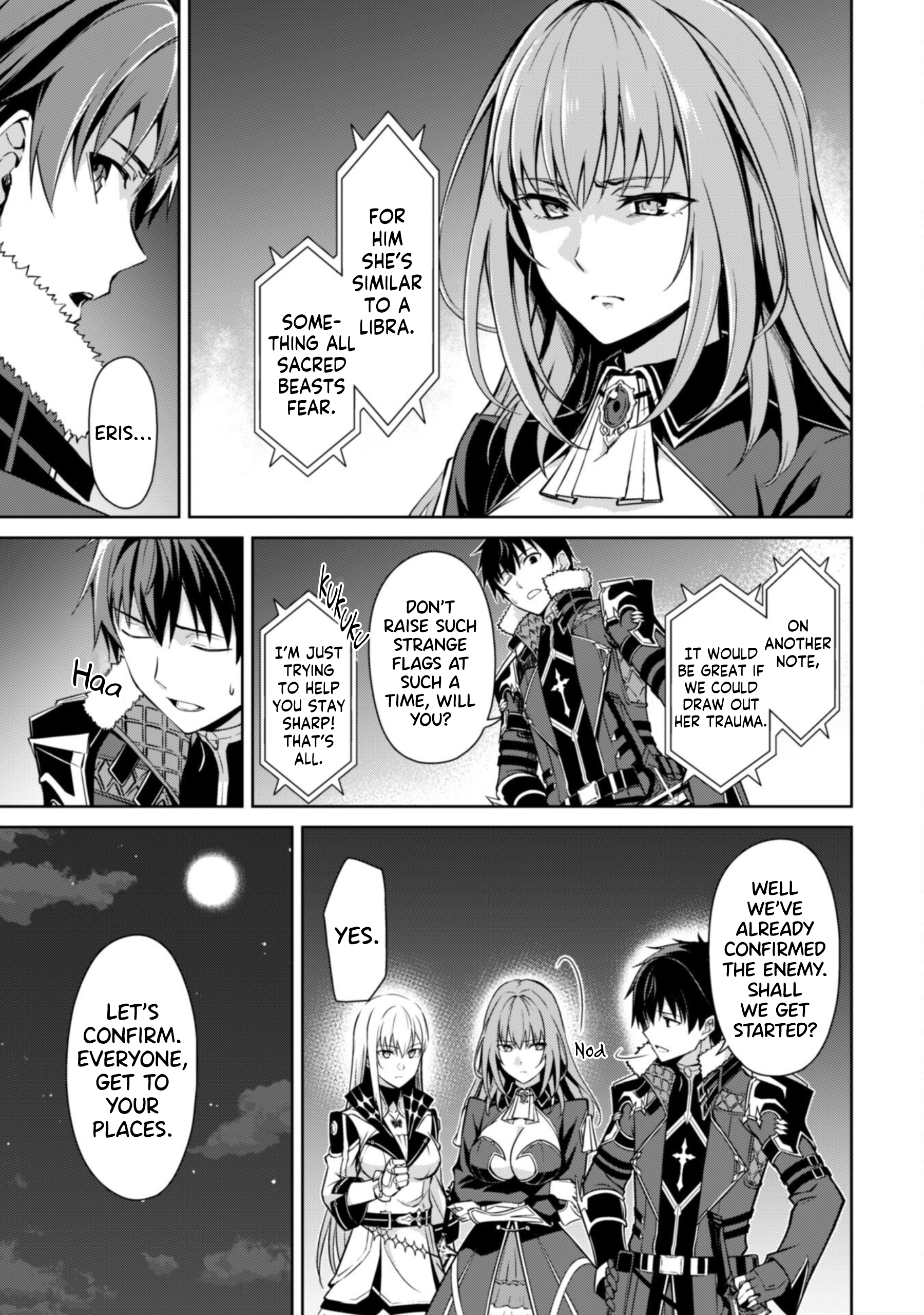 Halaman dari Boushoku no Berserk ~Ore dake Level to Iu Gainen wo Toppa suru~ Chapter 60