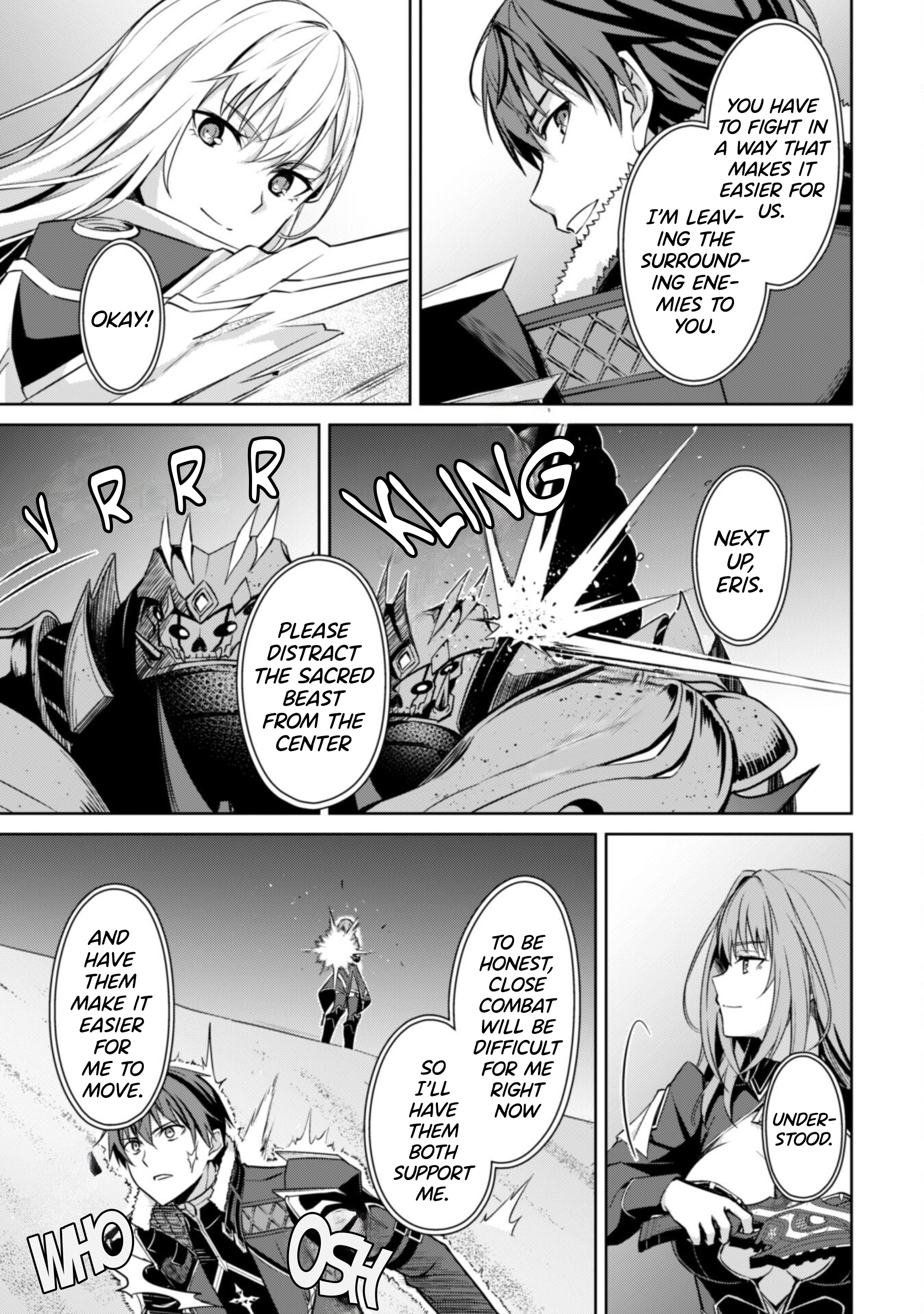 Halaman dari Boushoku no Berserk ~Ore dake Level to Iu Gainen wo Toppa suru~ Chapter 60