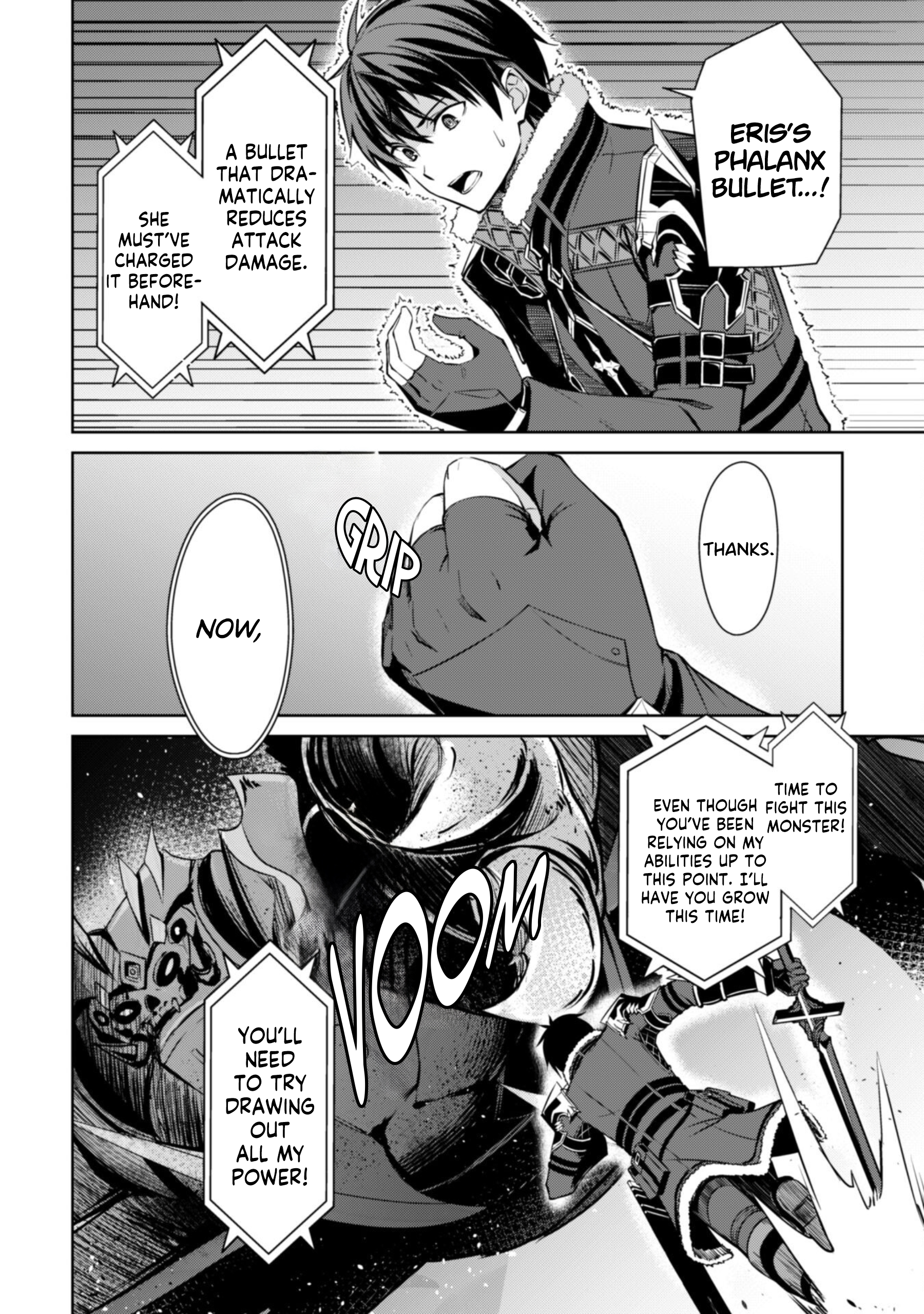 Halaman dari Boushoku no Berserk ~Ore dake Level to Iu Gainen wo Toppa suru~ Chapter 60