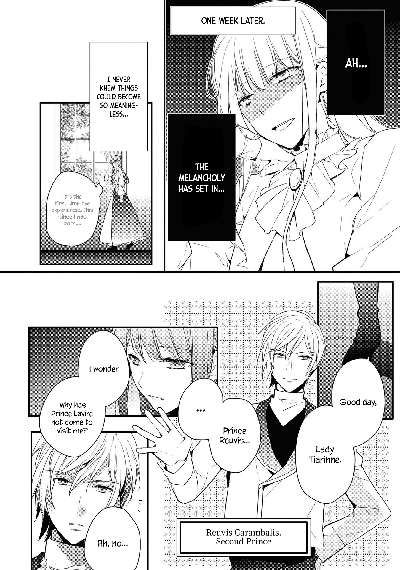 Halaman dari Though I May Be a Villainess, I'll Show You I Can Obtain Happiness! Chapter 3