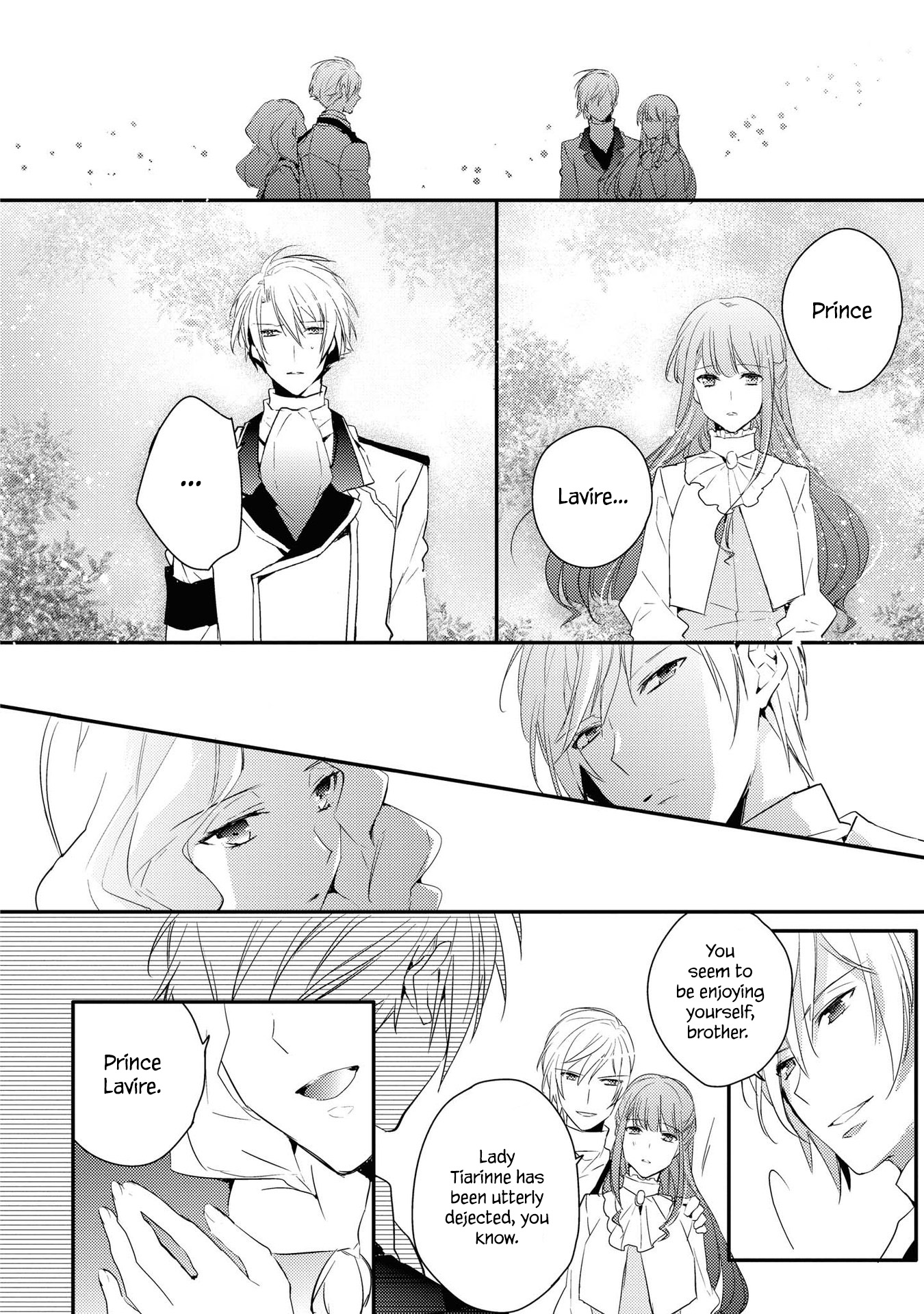 Halaman dari Though I May Be a Villainess, I'll Show You I Can Obtain Happiness! Chapter 3