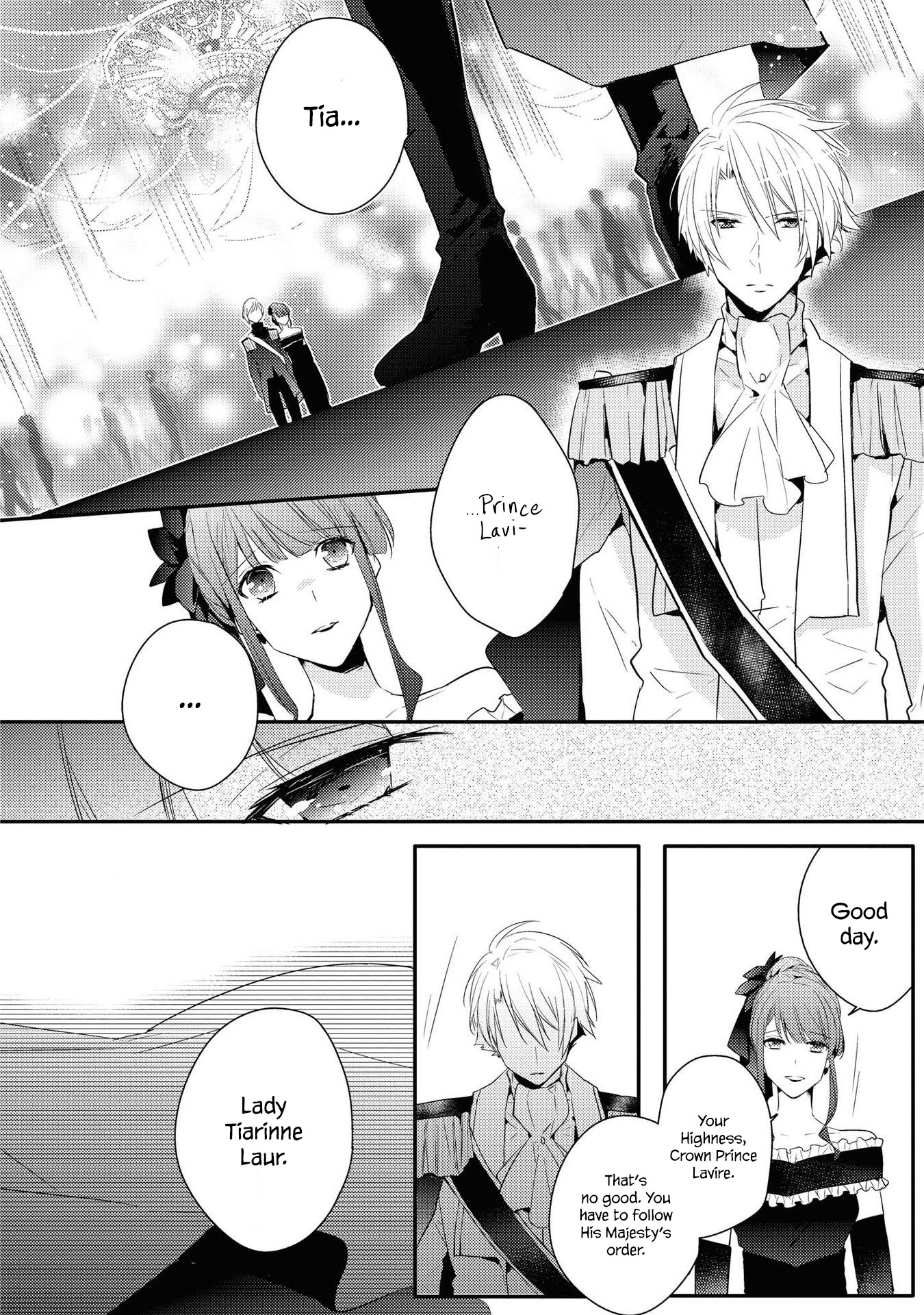 Halaman dari Though I May Be a Villainess, I'll Show You I Can Obtain Happiness! Chapter 3