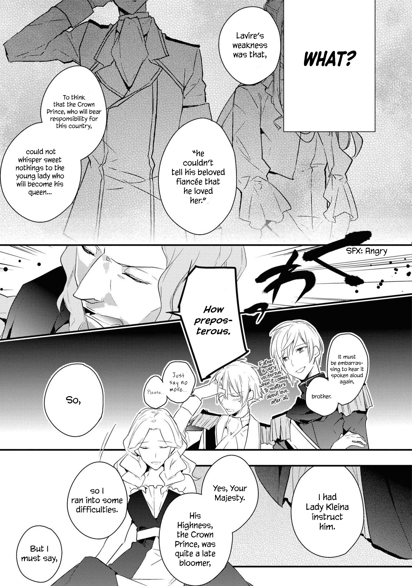 Halaman dari Though I May Be a Villainess, I'll Show You I Can Obtain Happiness! Chapter 3