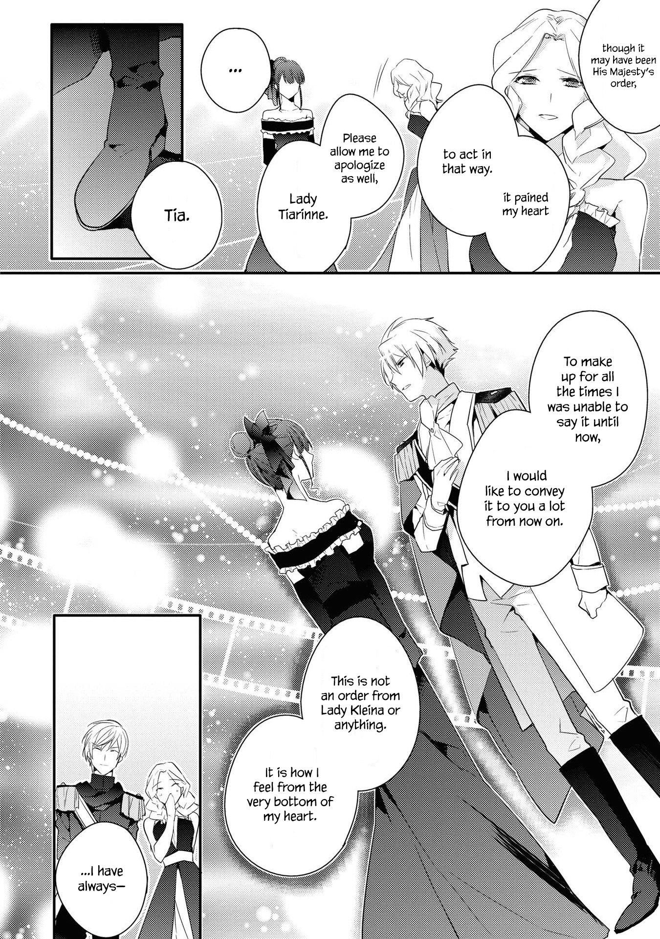 Halaman dari Though I May Be a Villainess, I'll Show You I Can Obtain Happiness! Chapter 3