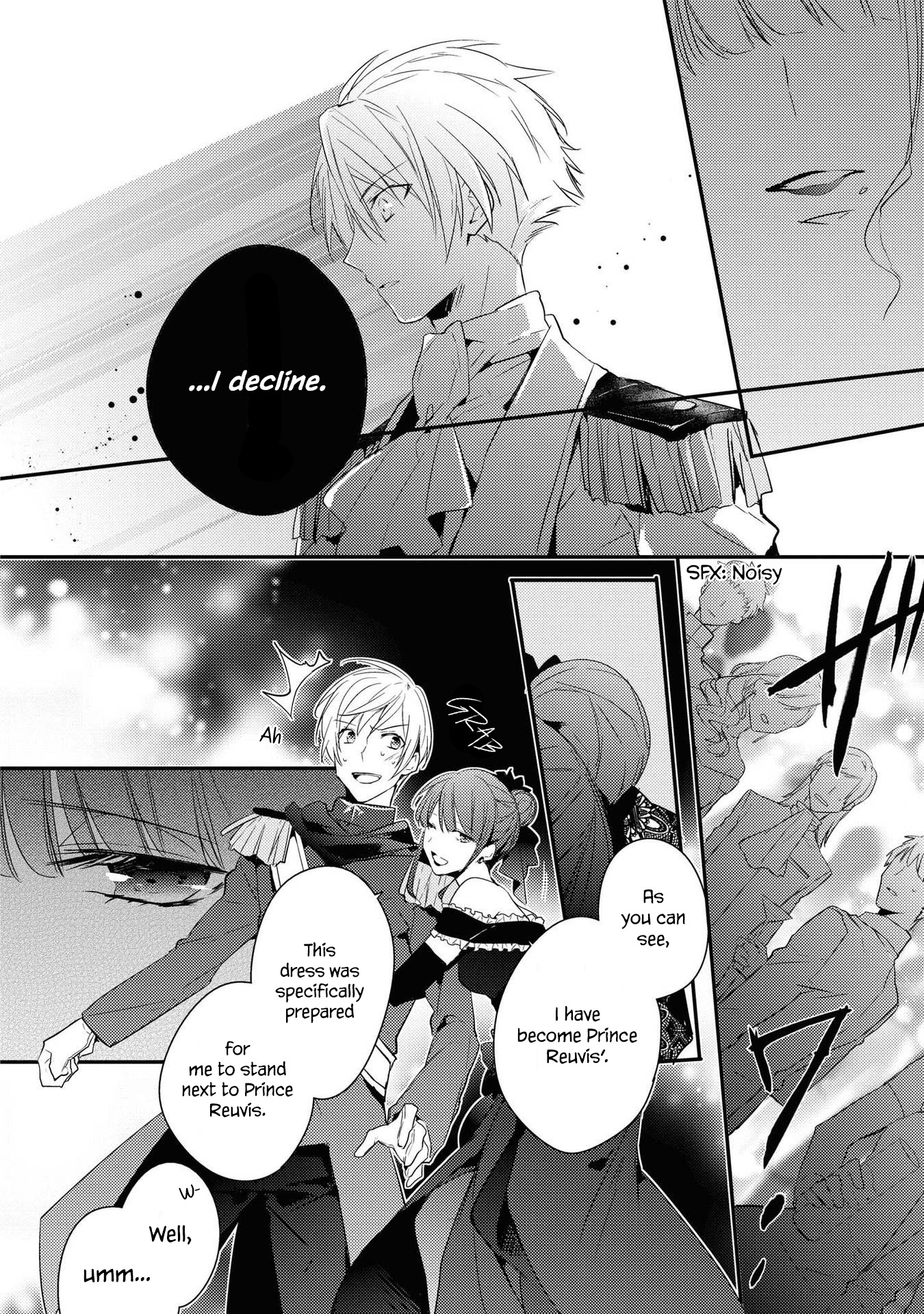 Halaman dari Though I May Be a Villainess, I'll Show You I Can Obtain Happiness! Chapter 3
