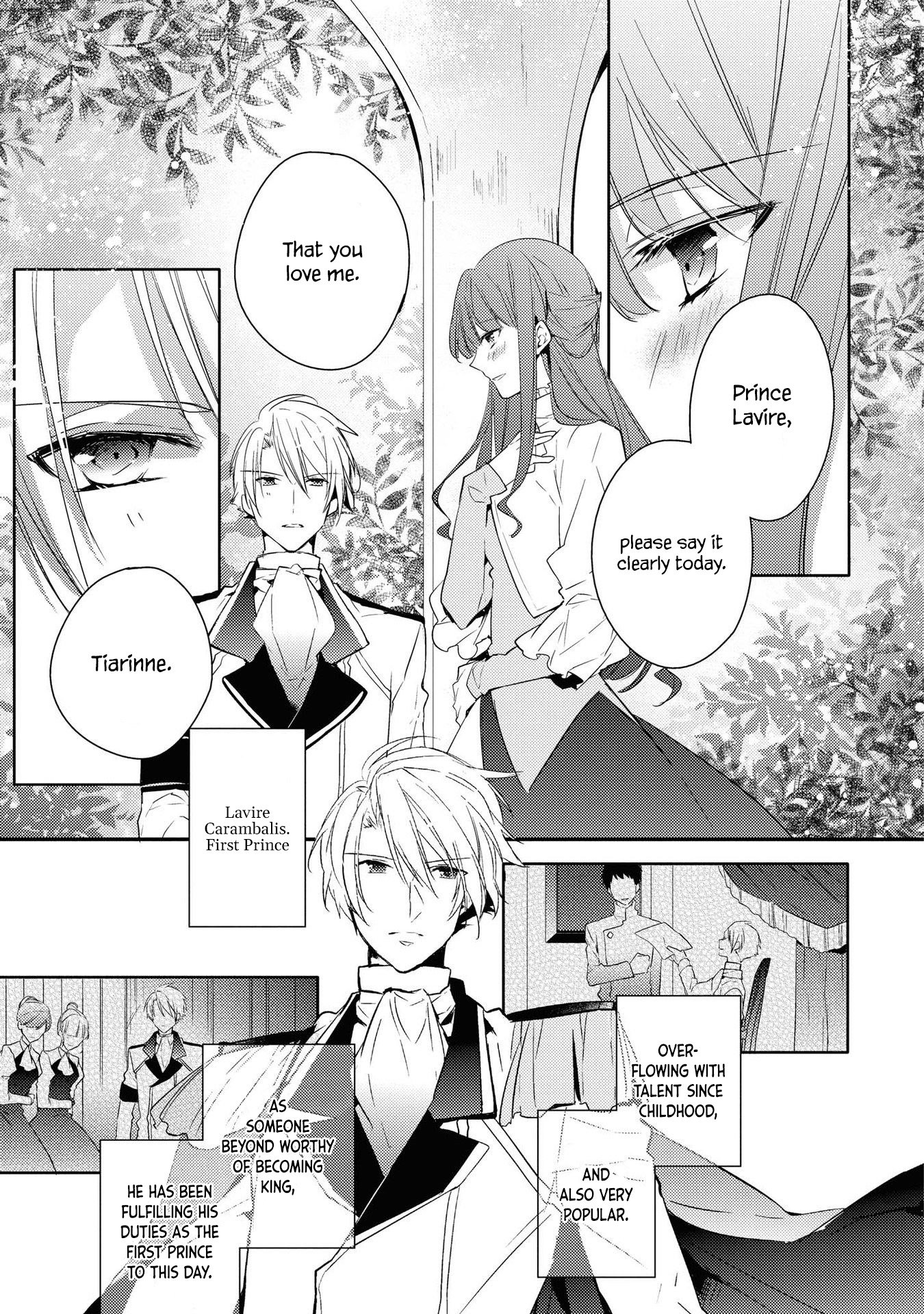 Halaman dari Though I May Be a Villainess, I'll Show You I Can Obtain Happiness! Chapter 3