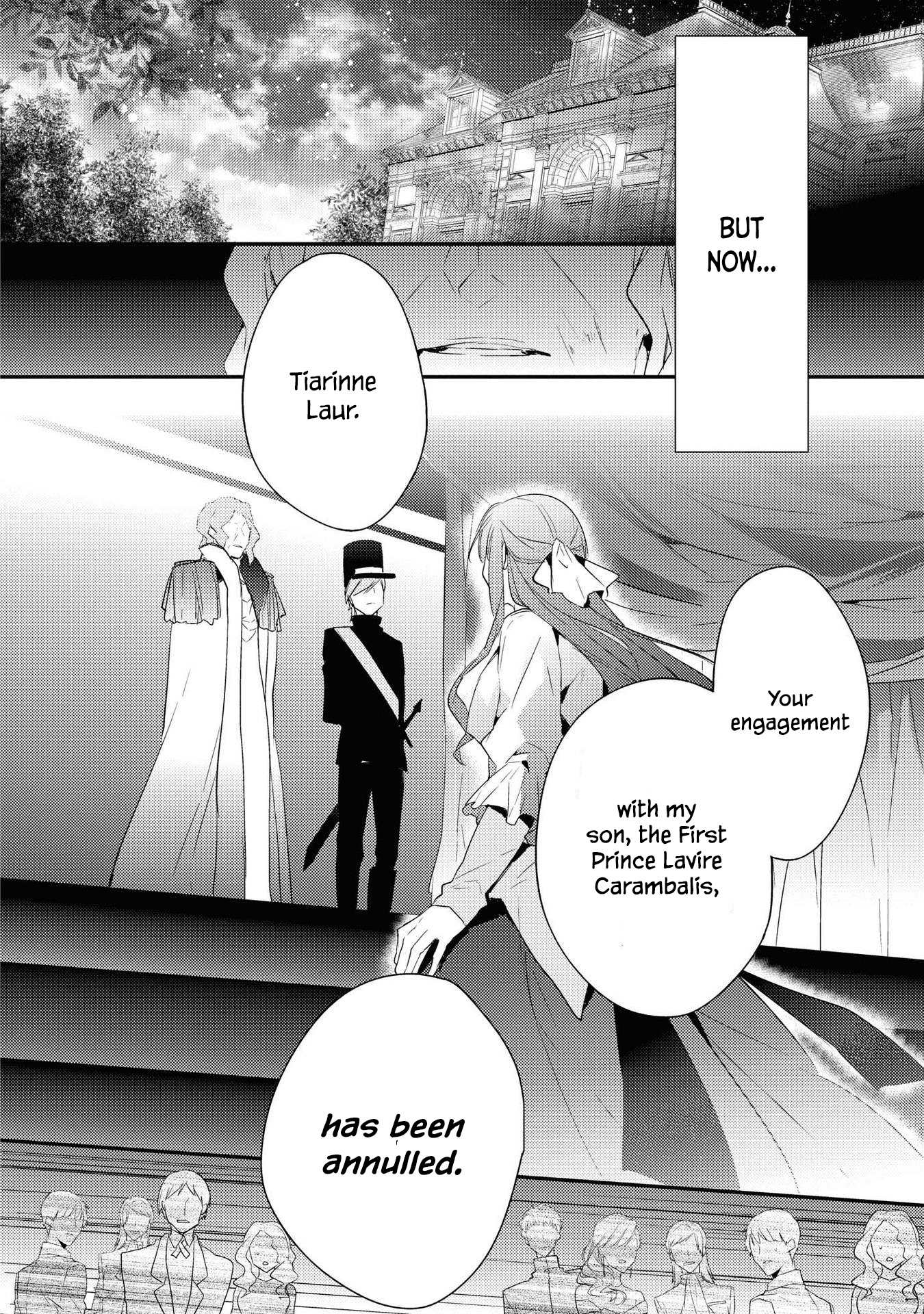 Halaman dari Though I May Be a Villainess, I'll Show You I Can Obtain Happiness! Chapter 3