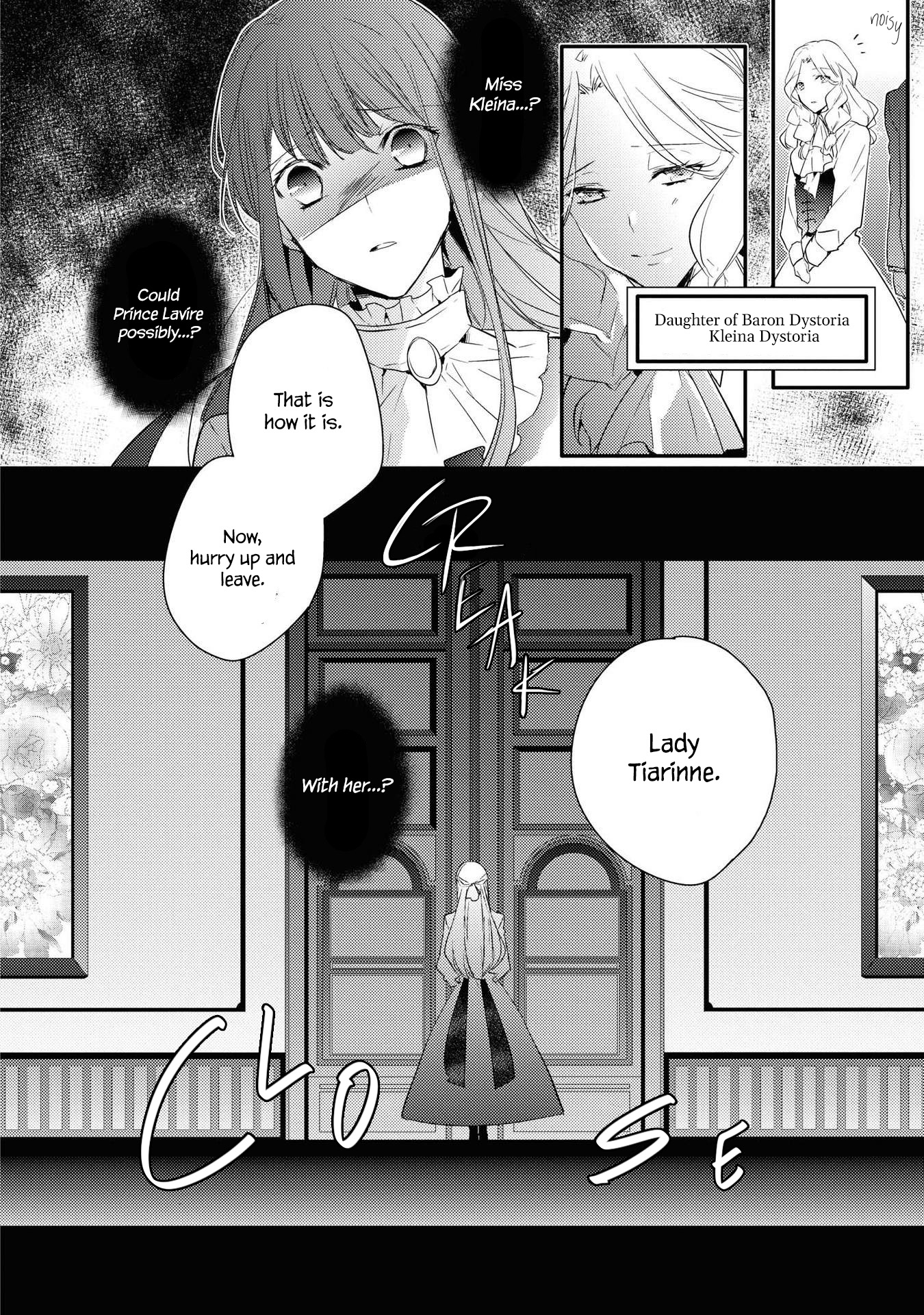Halaman dari Though I May Be a Villainess, I'll Show You I Can Obtain Happiness! Chapter 3