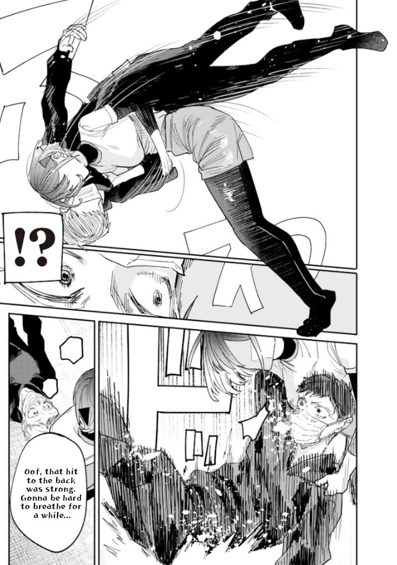 Halaman dari Namaiki na Gal Ane wo Wakaraseru Hanashi Chapter 38