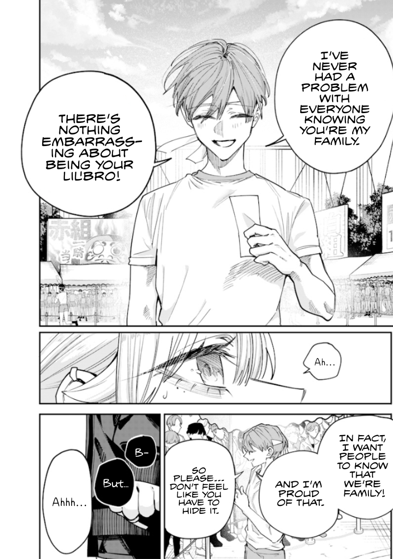 Halaman dari Namaiki na Gal Ane wo Wakaraseru Hanashi Chapter 38