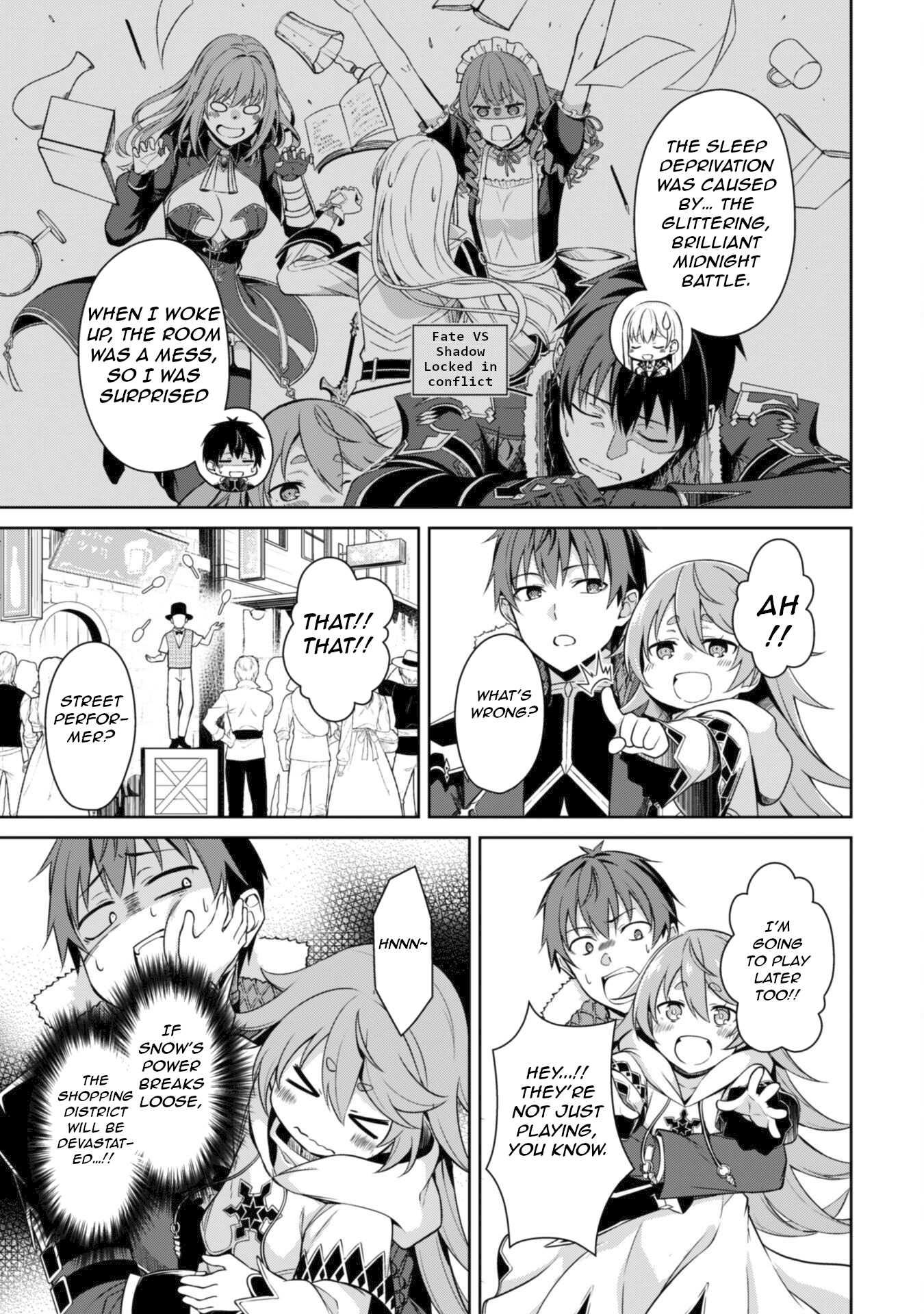 Halaman dari Boushoku no Berserk ~Ore dake Level to Iu Gainen wo Toppa suru~ Chapter 68