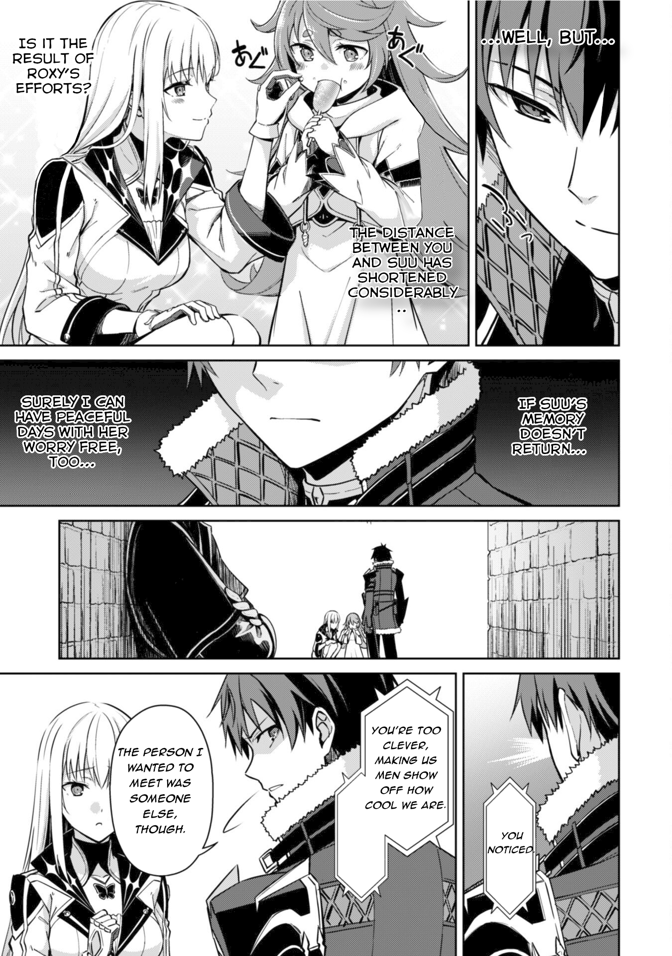 Halaman dari Boushoku no Berserk ~Ore dake Level to Iu Gainen wo Toppa suru~ Chapter 68