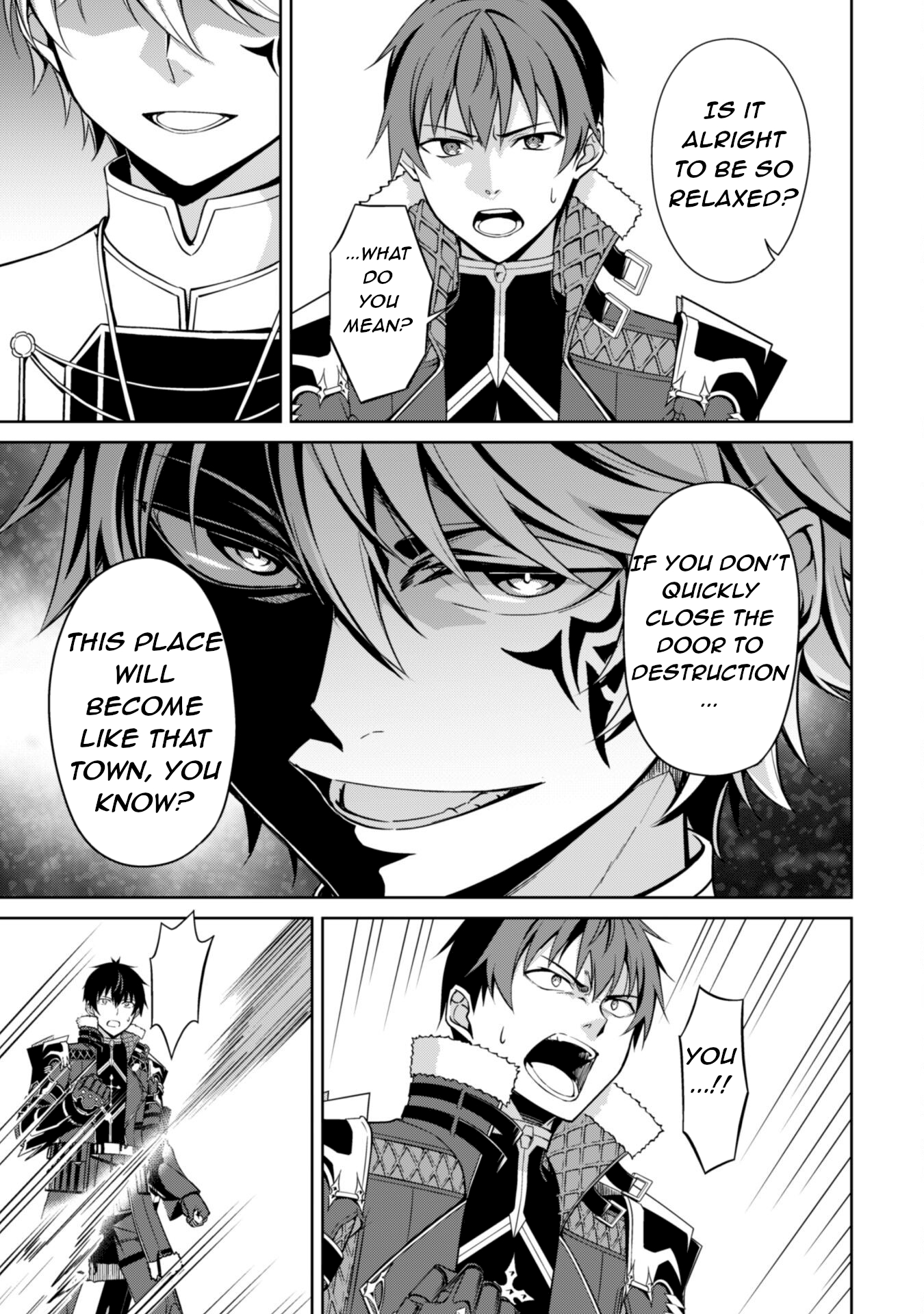 Halaman dari Boushoku no Berserk ~Ore dake Level to Iu Gainen wo Toppa suru~ Chapter 68