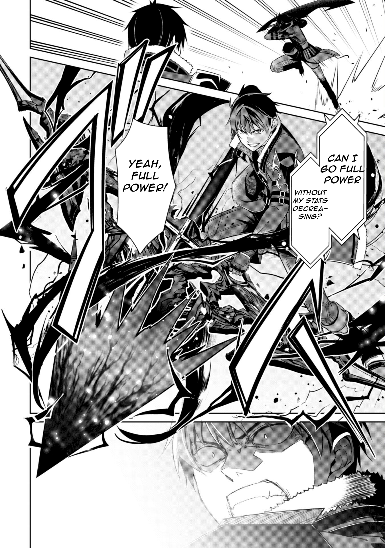 Halaman dari Boushoku no Berserk ~Ore dake Level to Iu Gainen wo Toppa suru~ Chapter 68