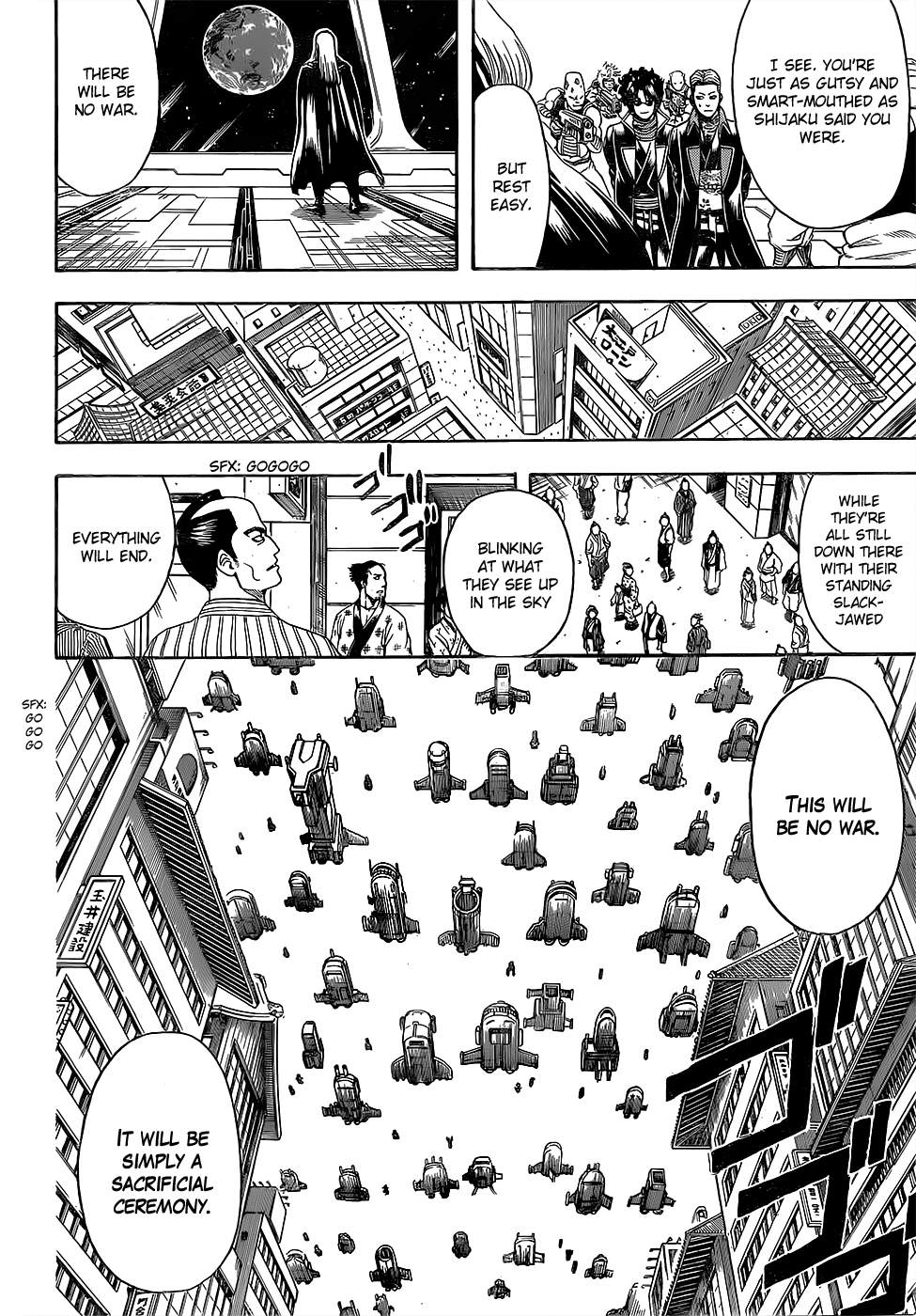 Halaman dari Gintama Chapter 603