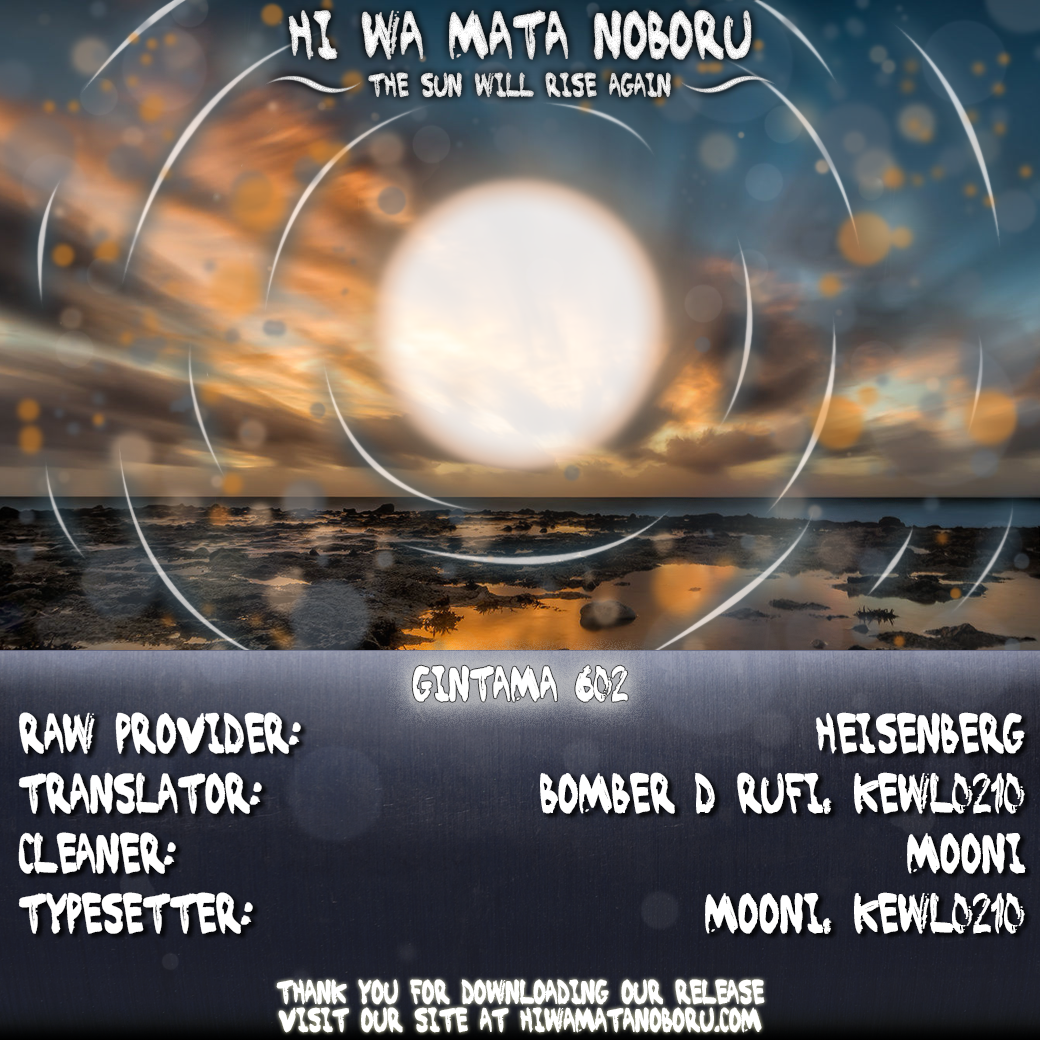 Halaman dari Gintama Chapter 603