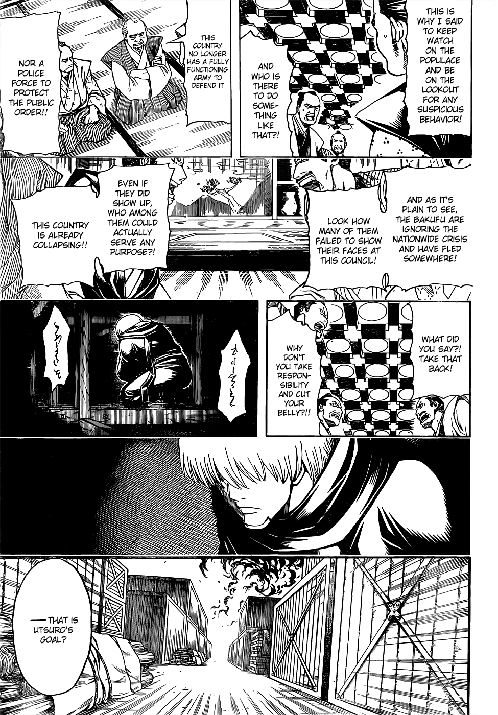 Halaman dari Gintama Chapter 603