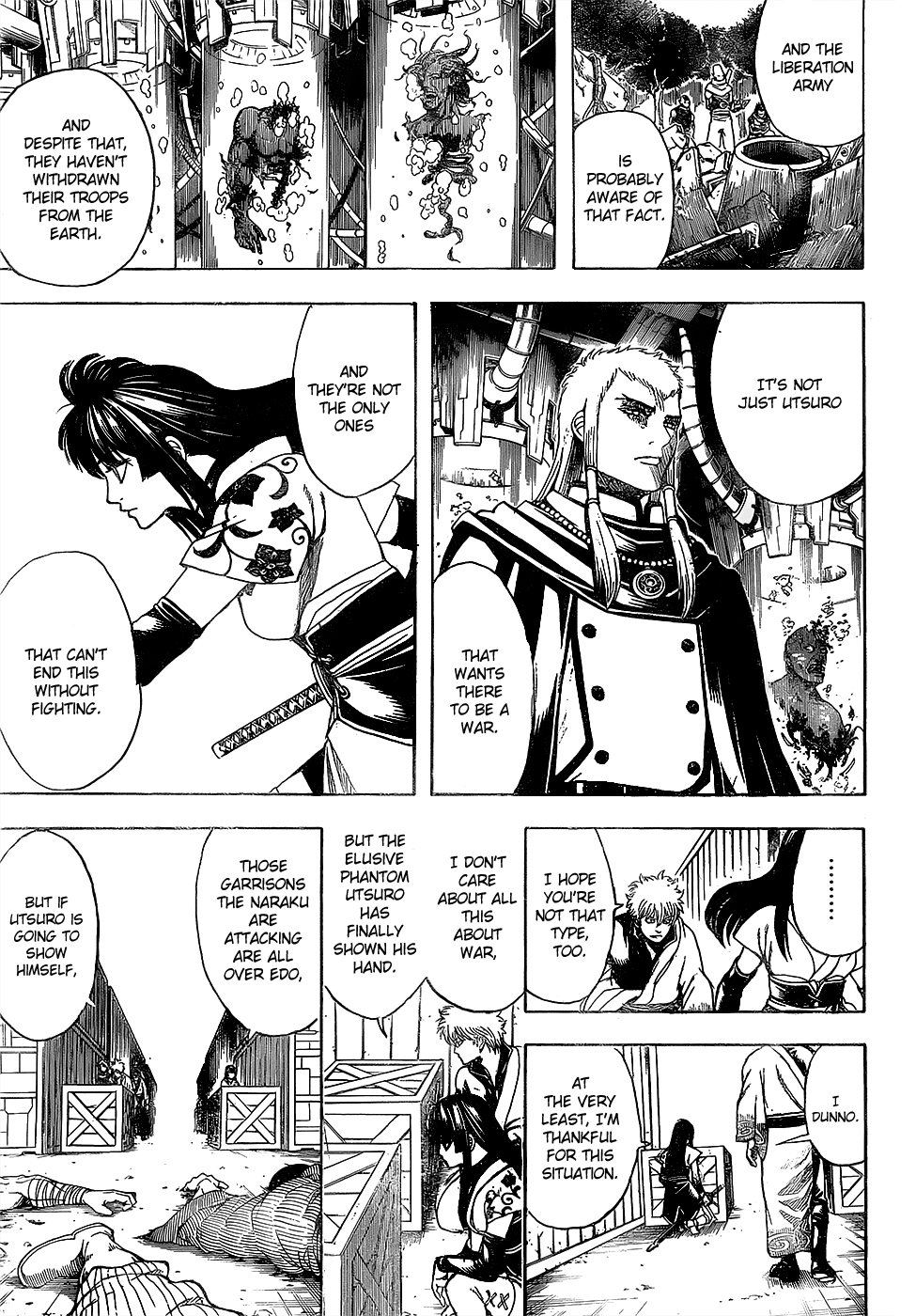 Halaman dari Gintama Chapter 603