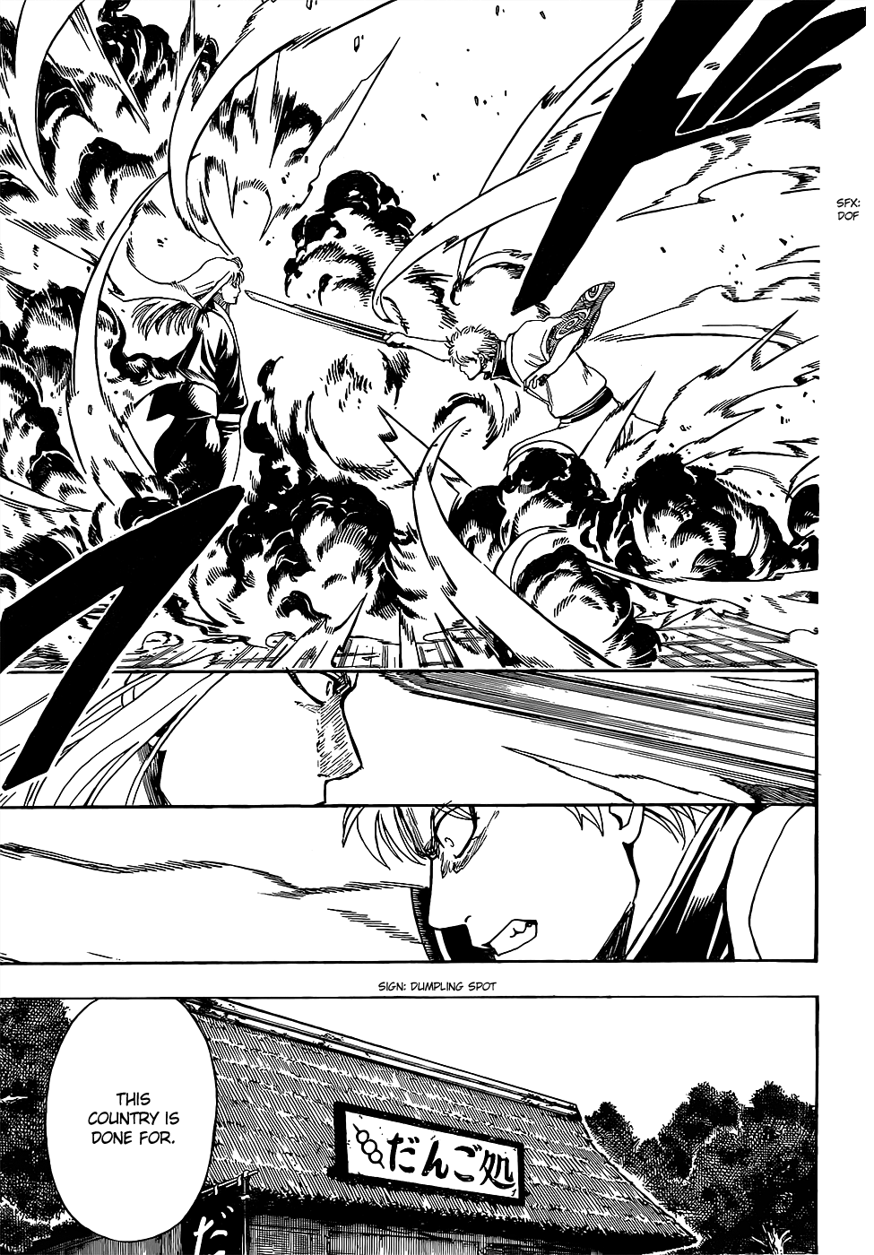 Halaman dari Gintama Chapter 603